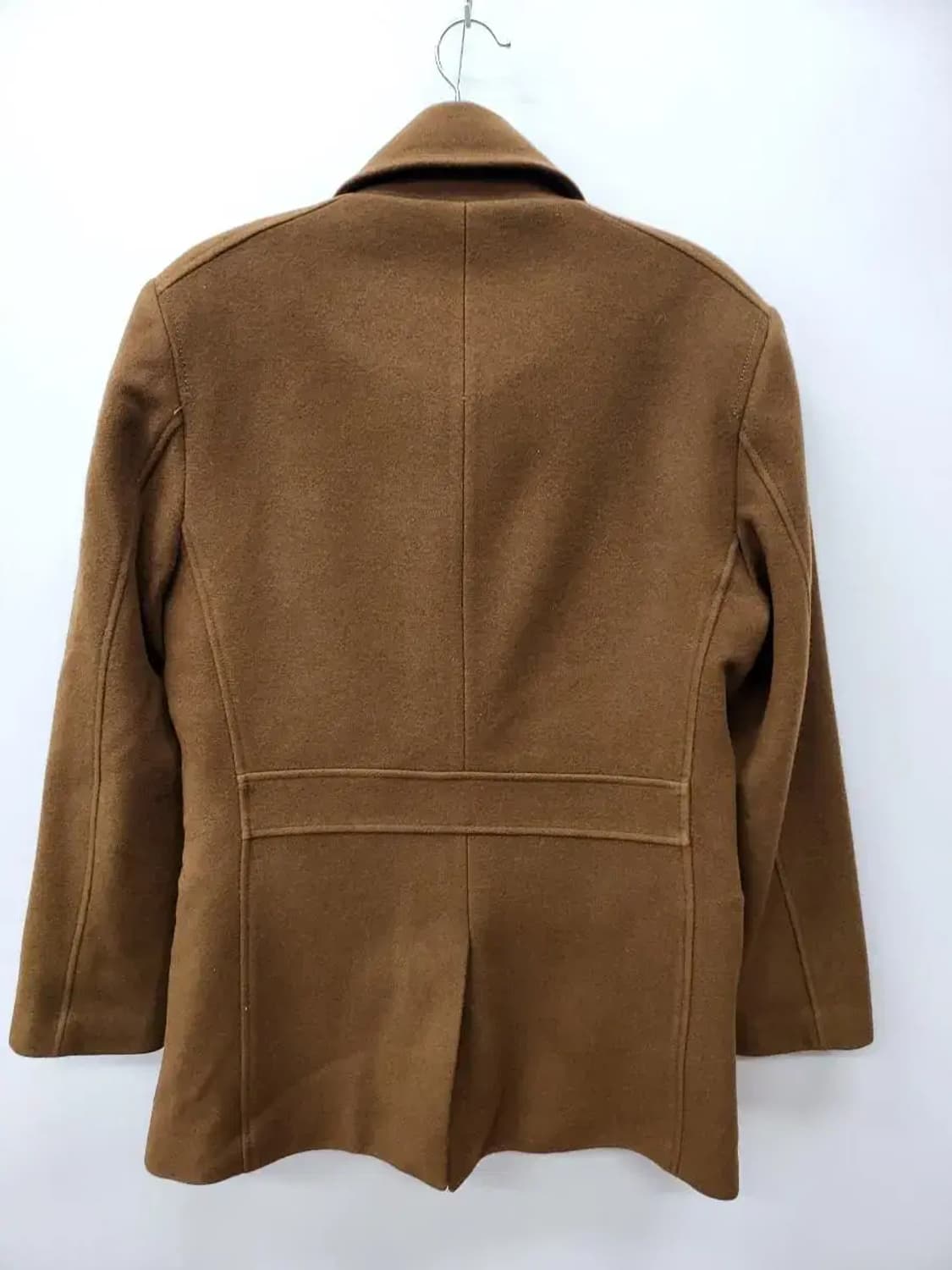 THOS 95 M 브라운 모직코트, 실측50-77-61 상품이미지4