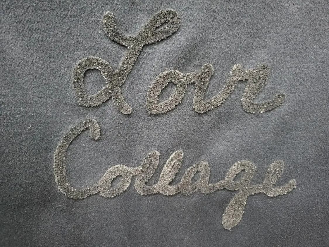 무신사X아웃스탠딩오디너리 여성FREE 모직 누빔 야구점퍼, 실측57-85 상품이미지5