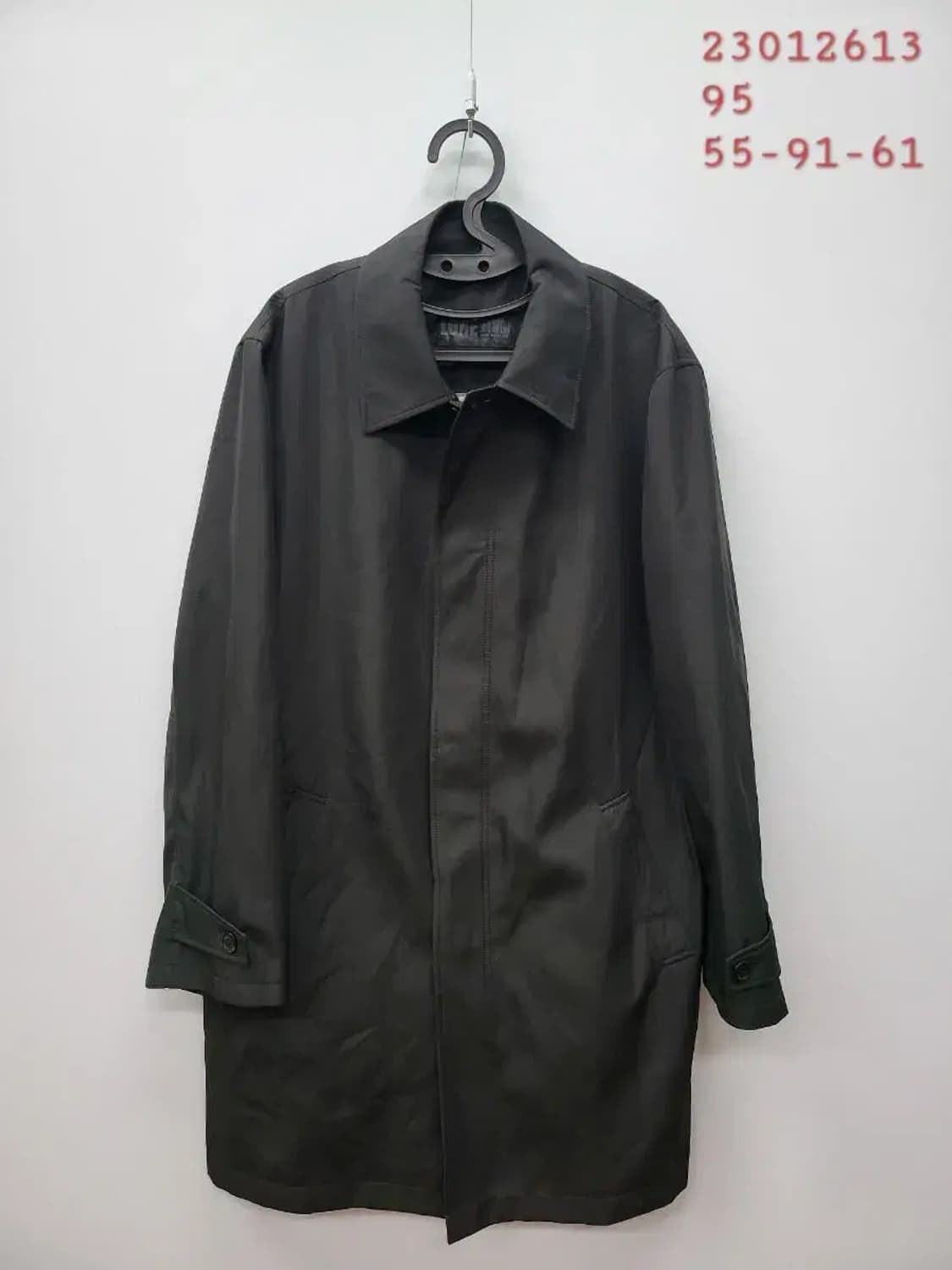 정욱준 LONE 95 M 춘추용 트렌치코트, 실측55-91 상품이미지1