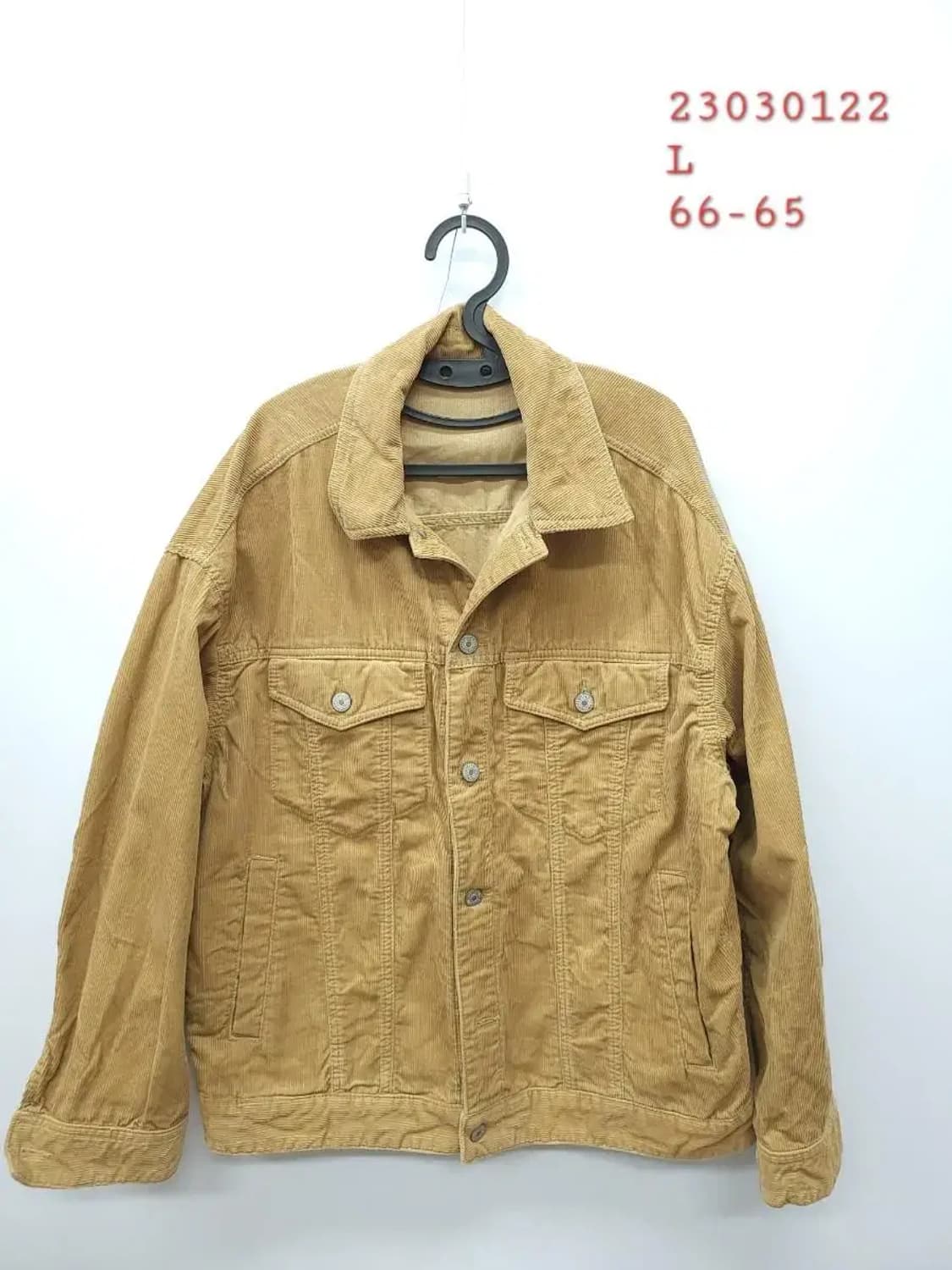 SPAO 스파오 L 100 코듀로이 골덴자켓, 실측66-65 상품이미지1