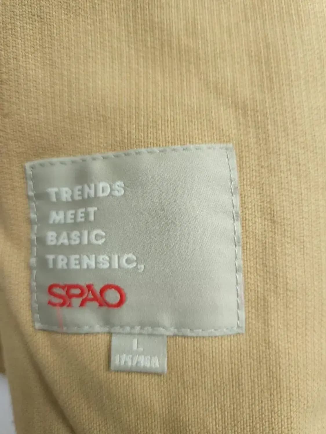 SPAO 스파오 L 100 코듀로이 골덴자켓, 실측66-65 상품이미지2