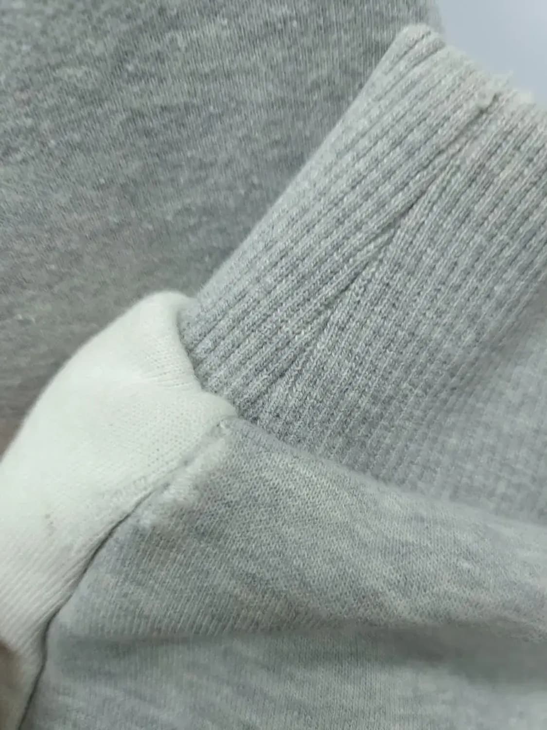 데쌍뜨 XXL 110 기모 맨투맨 티셔츠, 실측60-70 상품이미지4