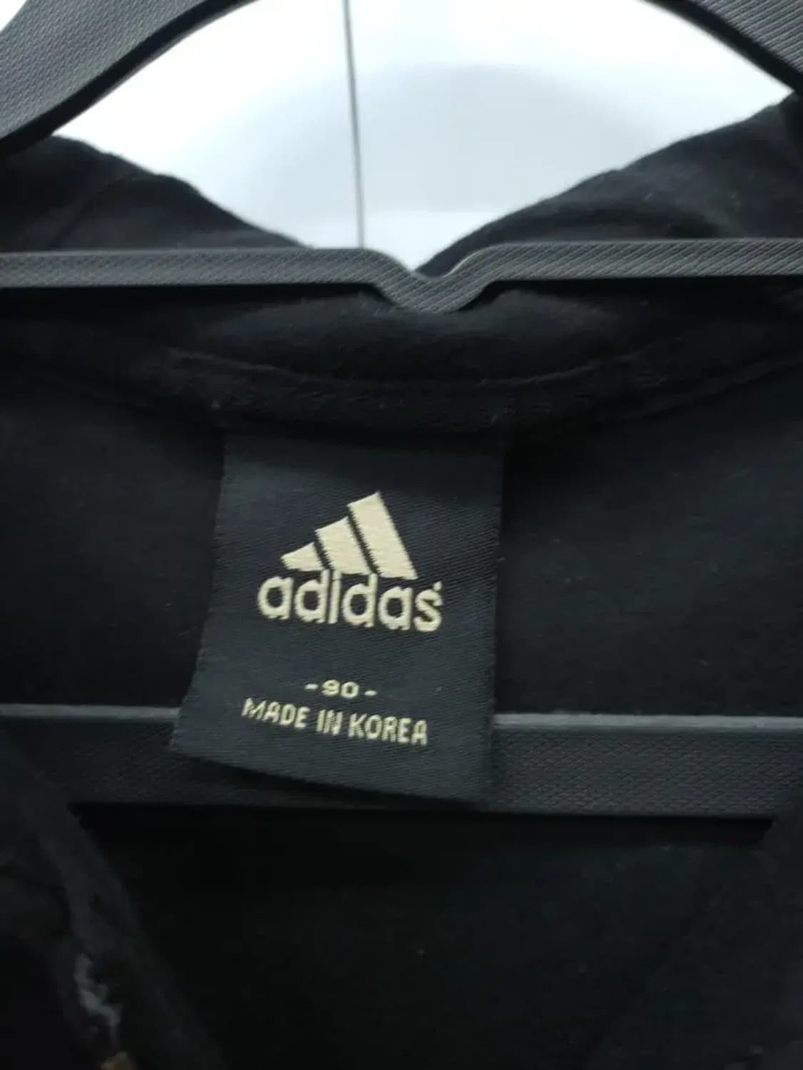 아디다스 S 90 3S 로고 후드 B 후드집업점퍼, 실측48-74 상품이미지3