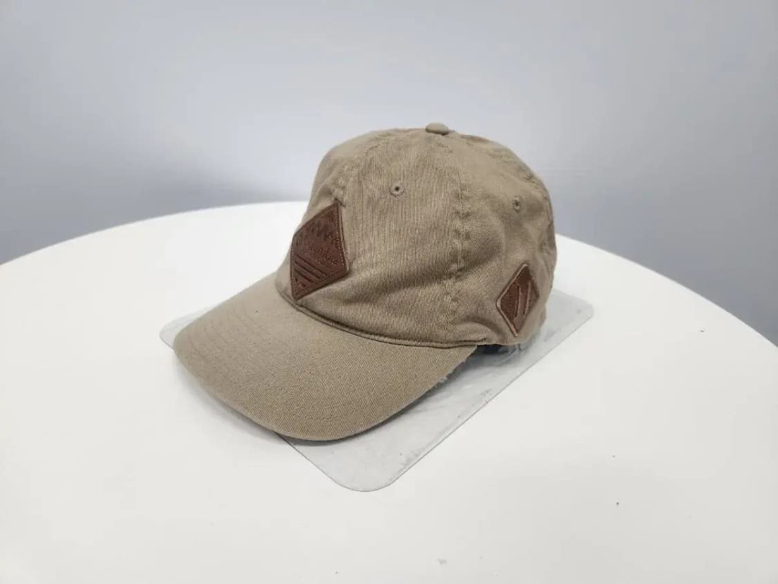 모자)컬럼비아 L-XL 가죽패치 빈티지 볼캡, 야구모자 상품이미지1