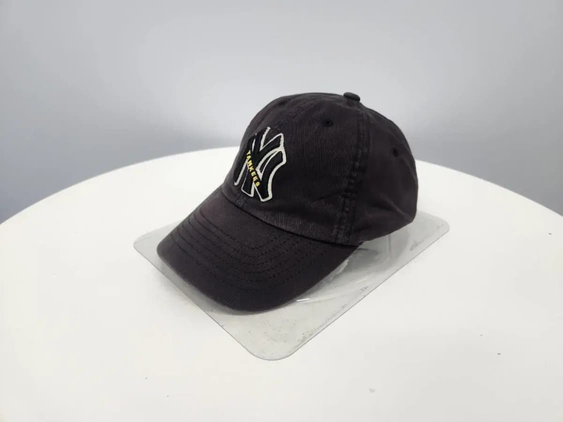 모자)MLB 뉴욕양키즈 빅로고 빈티지 볼캡, 야구모자 상품이미지1