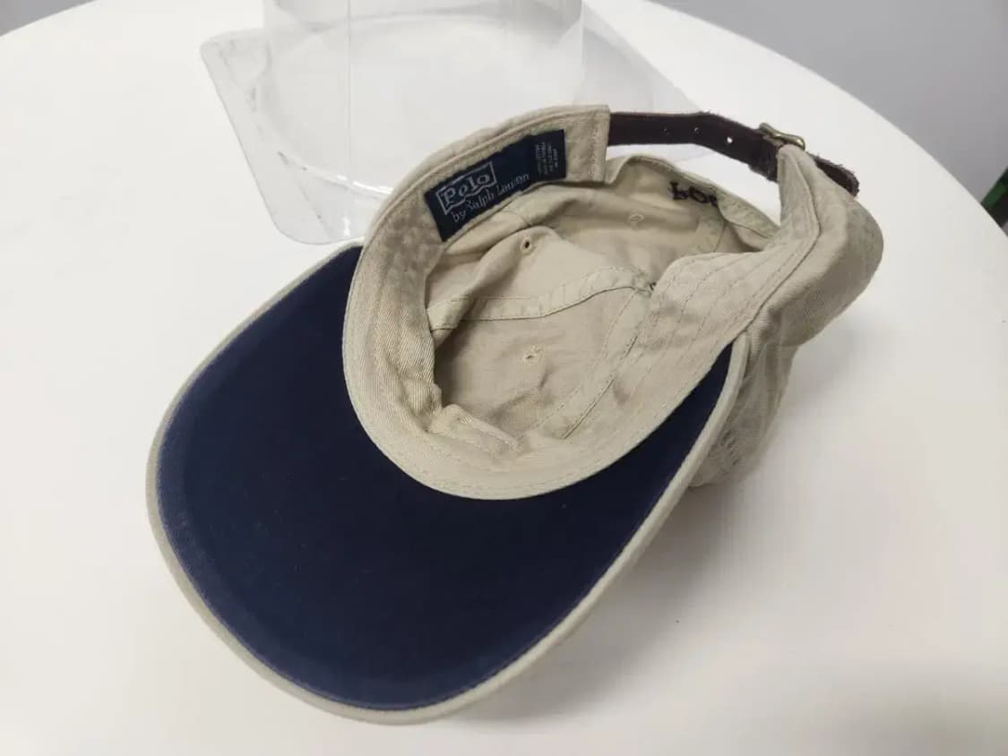 모자)폴로랄프로렌 네이비포니/브라운 스몰포니 볼캡, 세탁완료 상품이미지5