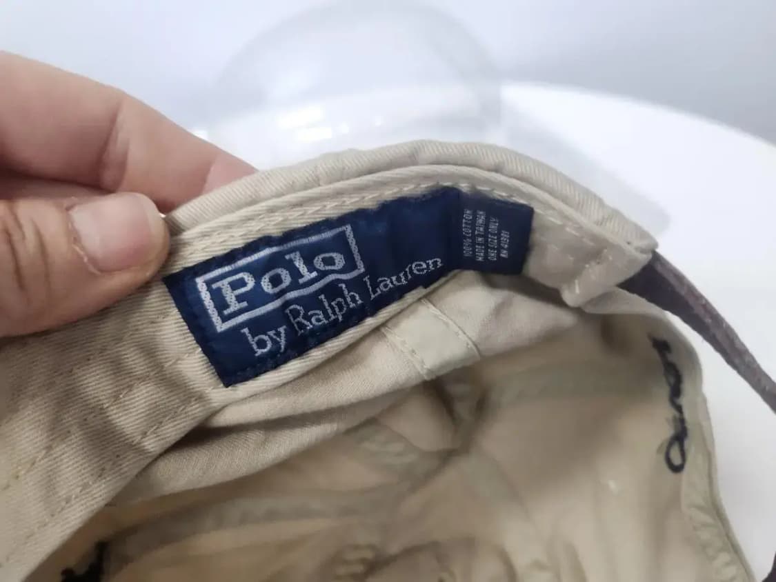 모자)폴로랄프로렌 네이비포니/브라운 스몰포니 볼캡, 세탁완료 상품이미지6