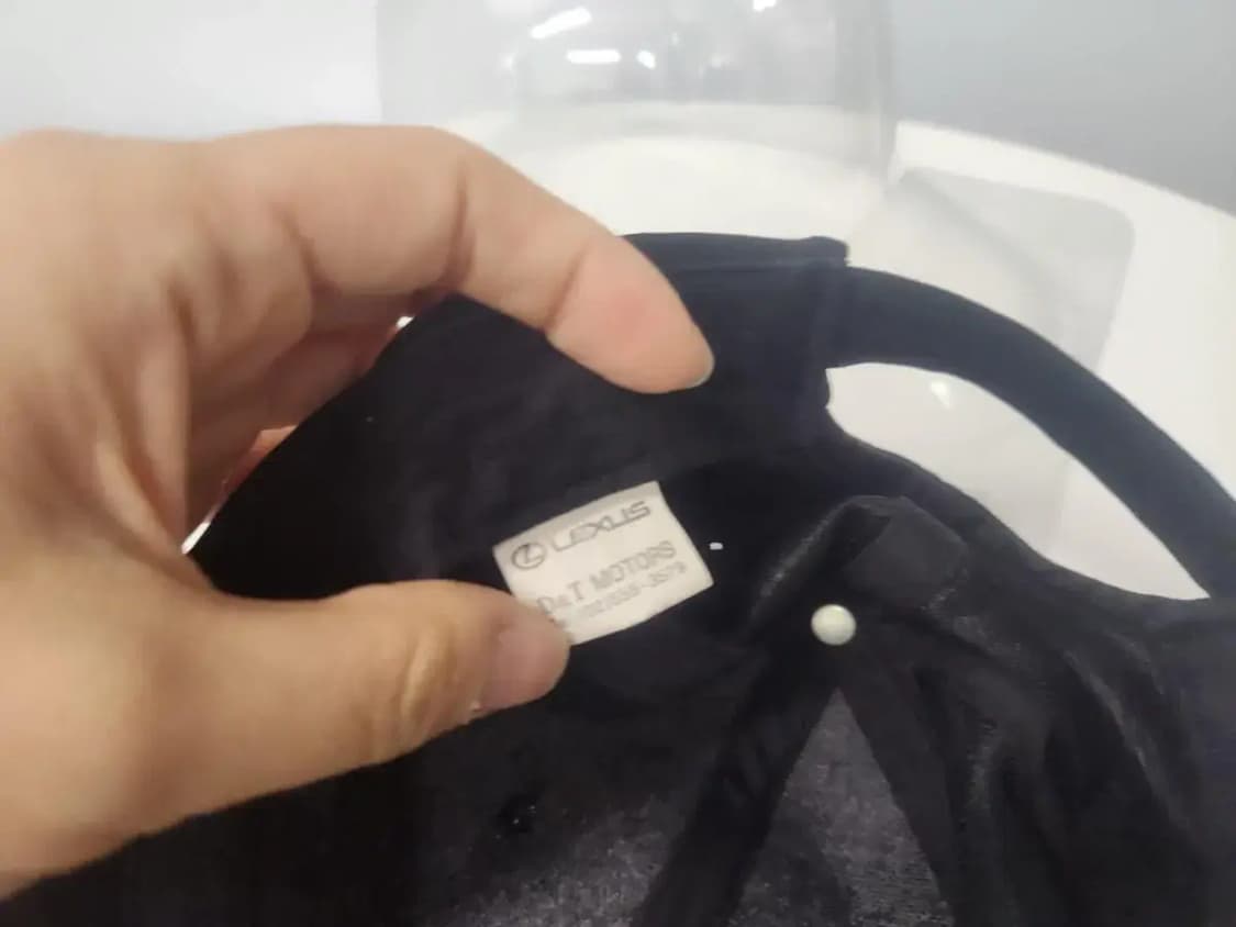 골프모자)렉서스 D&T 모터스 볼캡 모자, 뒷버클 부식자국 상품이미지7