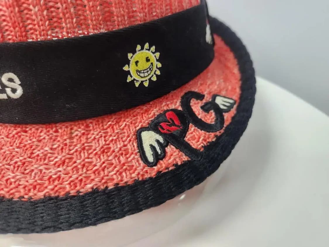 골프모자)파리게이츠 56cm 캐릭터 패치 버킷 모자 상품이미지3