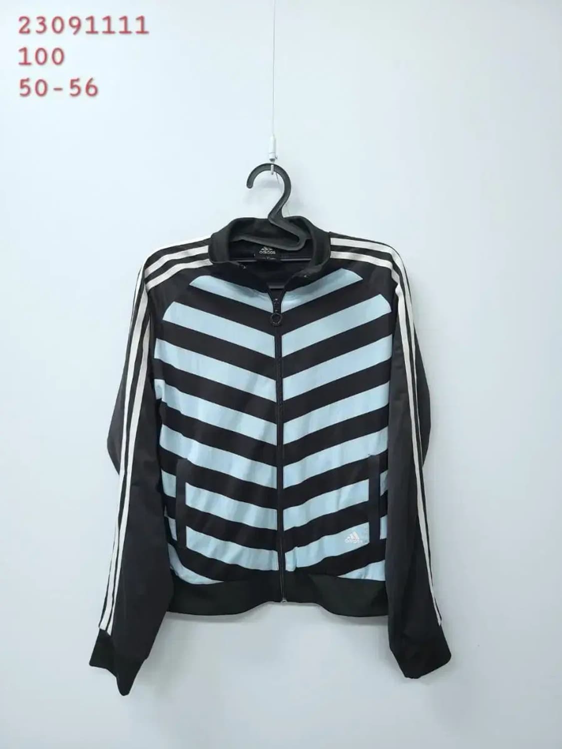아디다스 여성 L 100 집업 져지 자켓, 실측50-56 상품이미지1