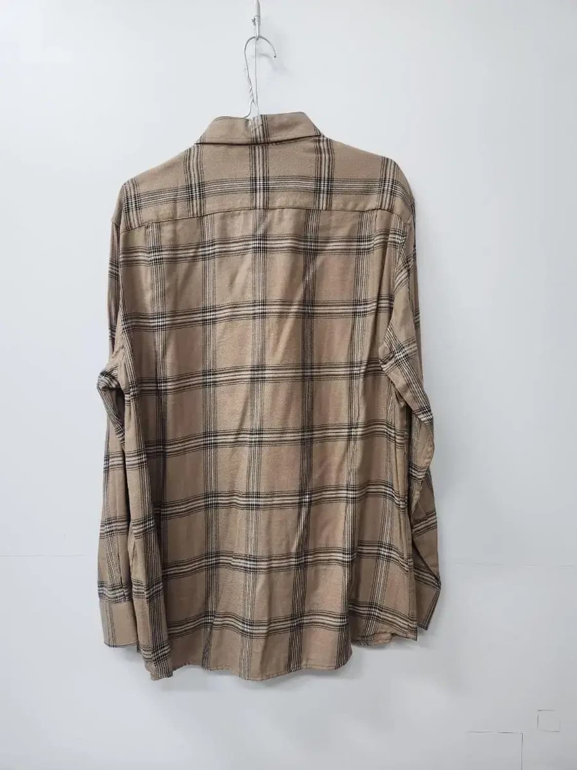 SPAO 스파오 L 100 춘추 체크셔츠, 실측61-77-60 상품이미지9