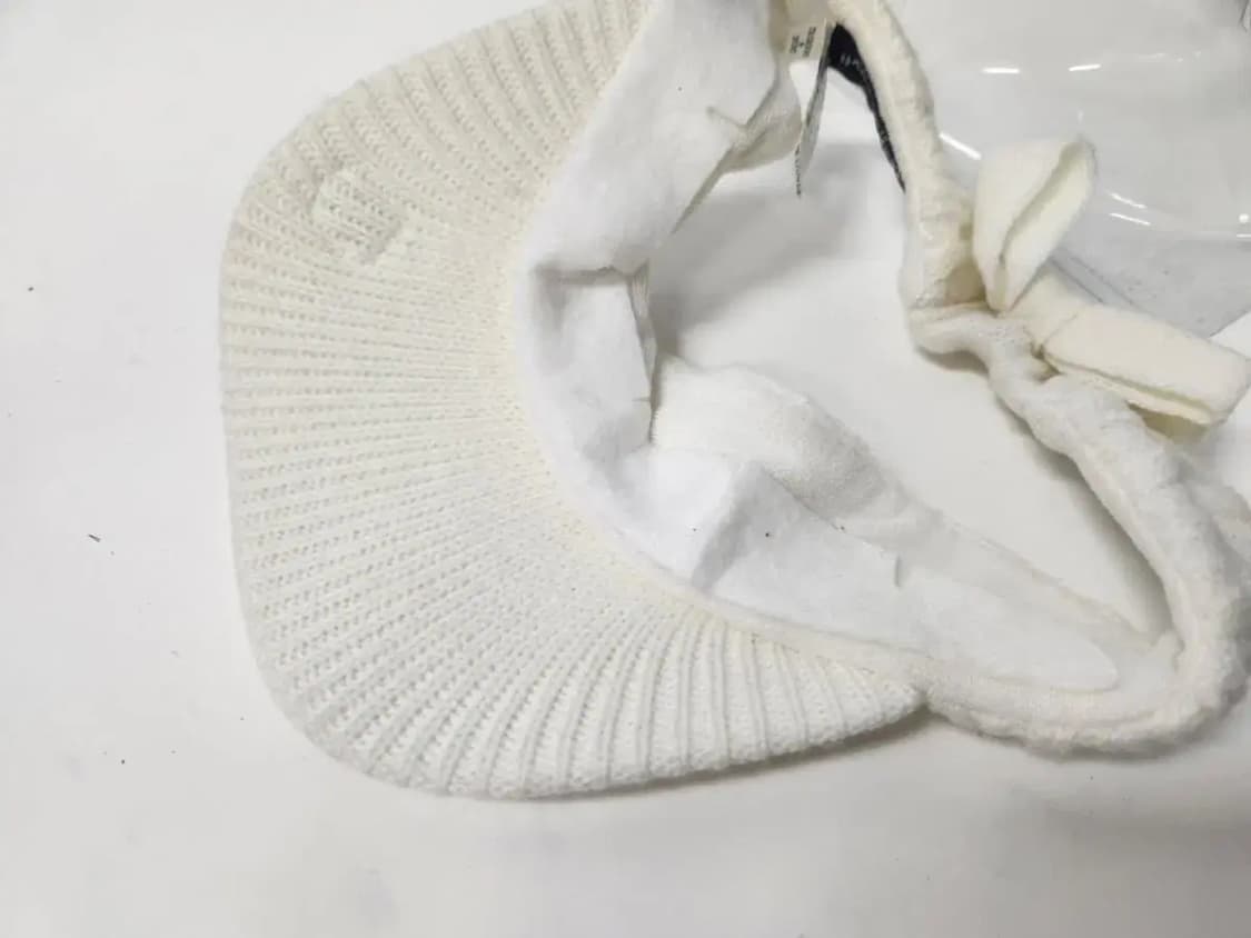 골프모자)잭버니 파리게이츠 골프 화이트 니트 썬캡, 이마보호대사용 상품이미지10