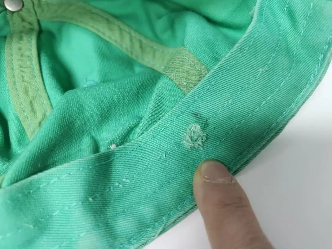 골프모자)파리게이츠 골프 볼캡모자, 세탁완료, 패치자리구멍 상품이미지10