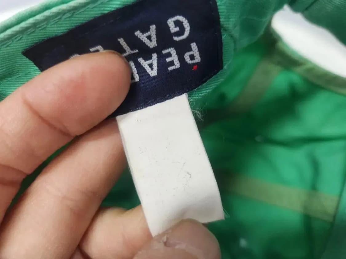 골프모자)파리게이츠 골프 볼캡모자, 세탁완료, 패치자리구멍 상품이미지9