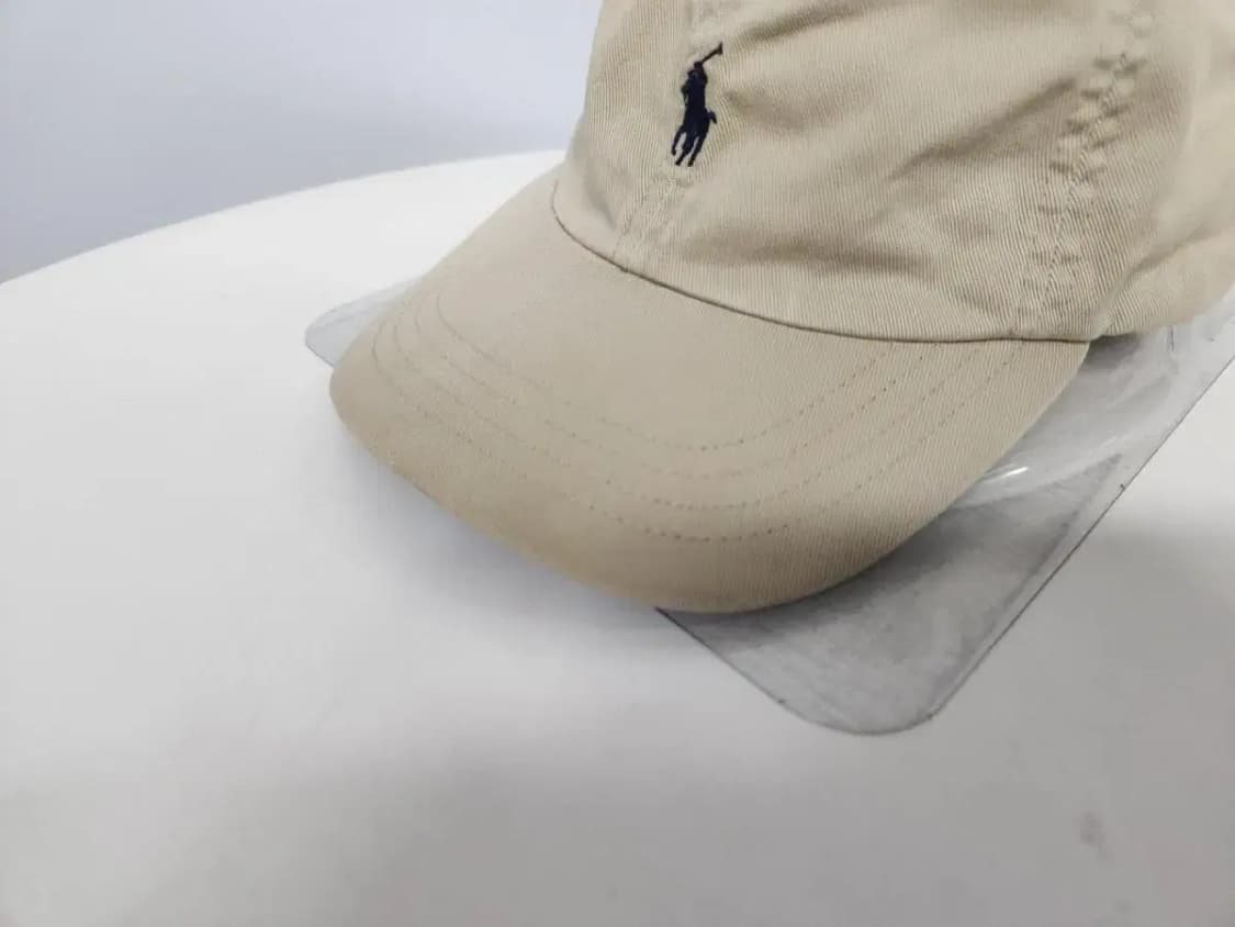 모자)폴로랄프로렌 브라운/네이비포니, 챙끝미세이염, 세탁완료 상품이미지2