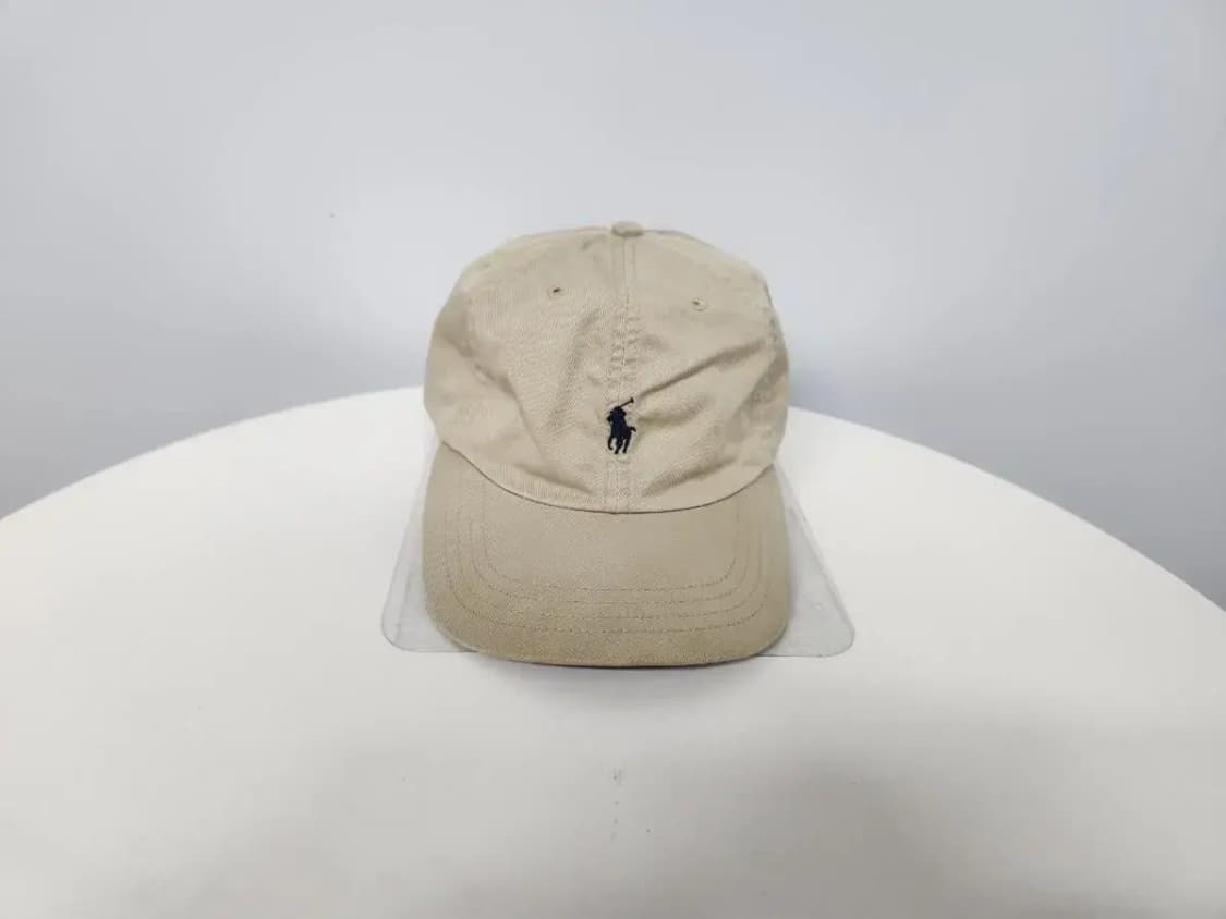 모자)폴로랄프로렌 브라운/네이비포니, 챙끝미세이염, 세탁완료 상품이미지5