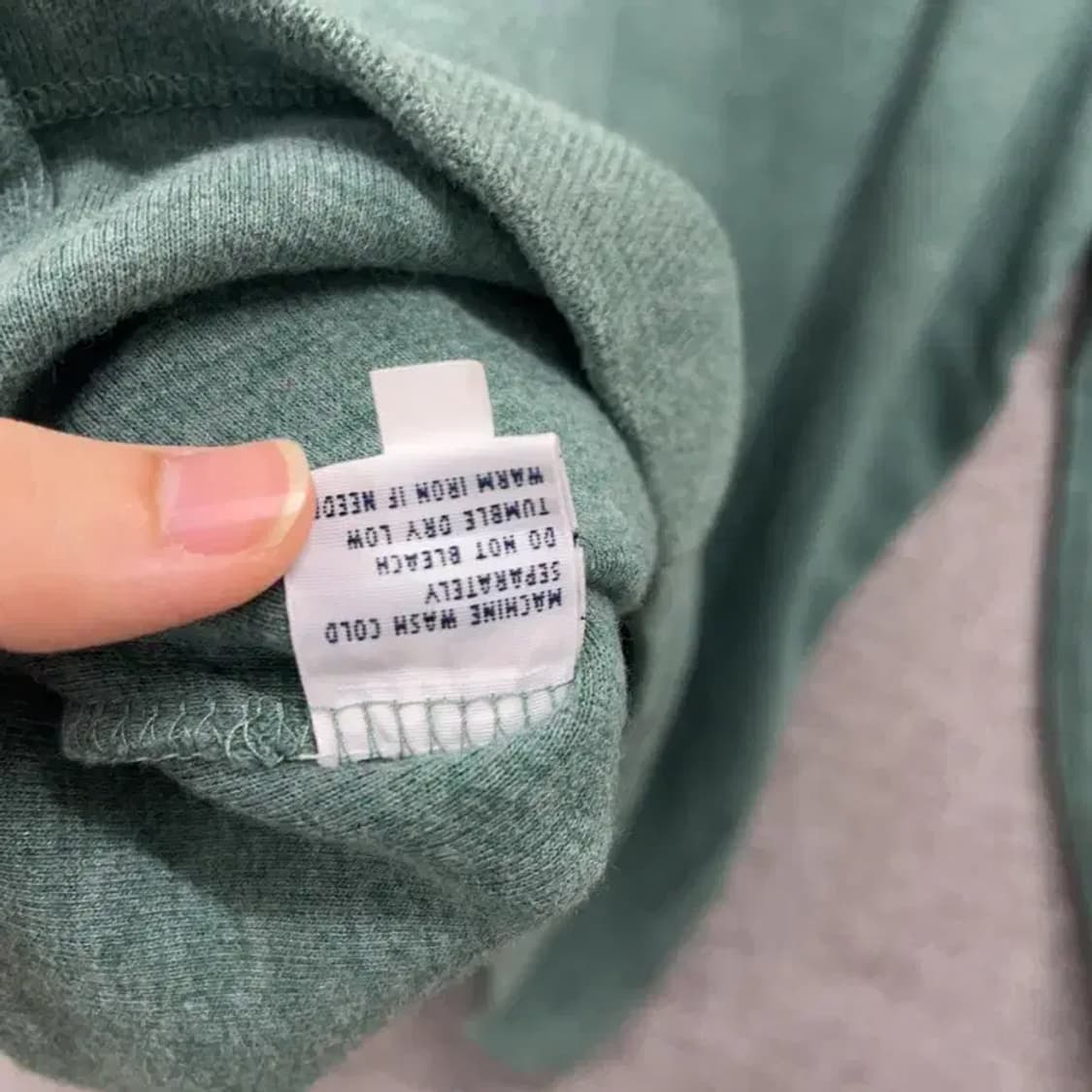 폴로 랄프로렌 반집업 니트 롱슬리브 긴팔티 105 K05483 상품이미지5