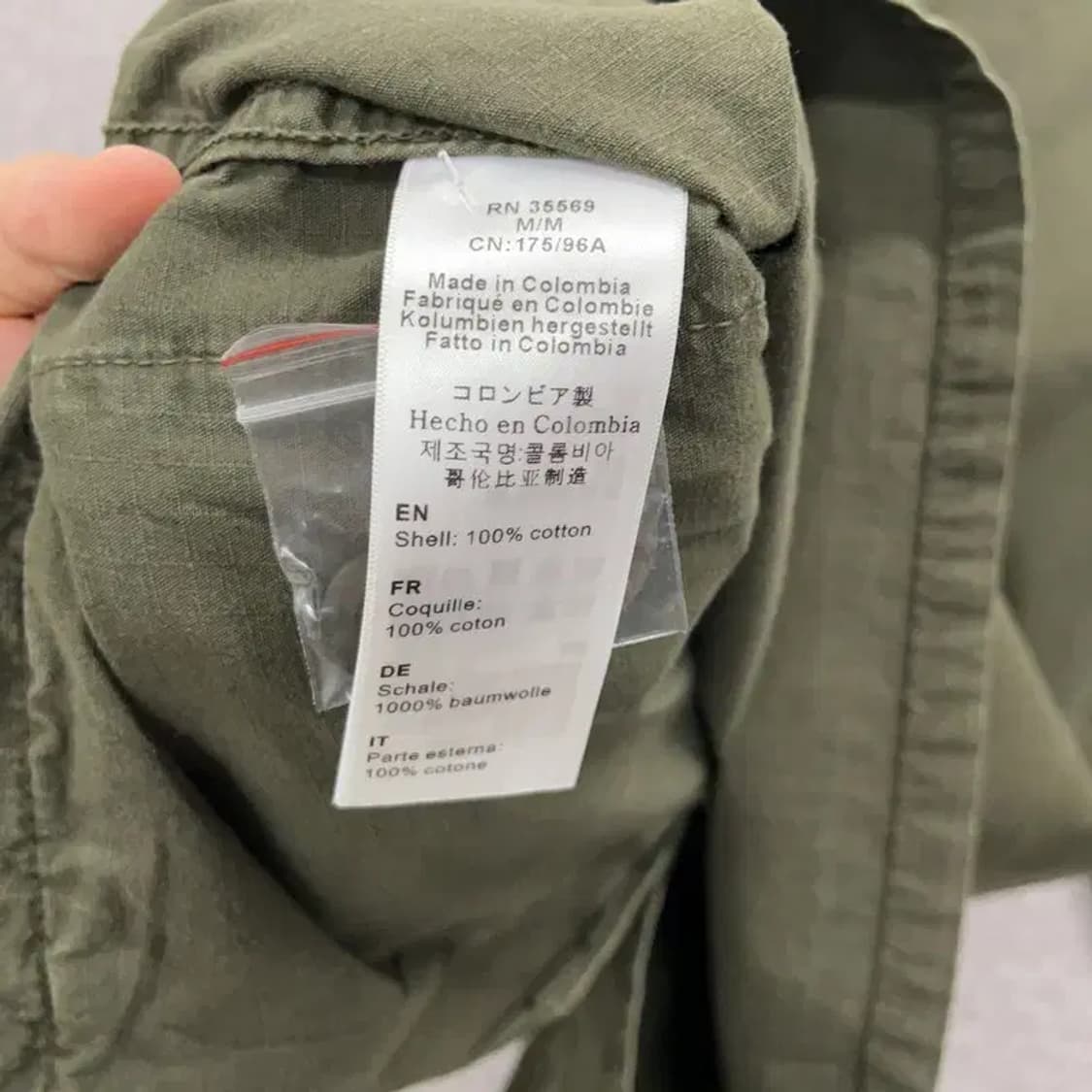 알파인더스트리 밀리터리 필드 야상 자켓 95 K05663 상품이미지4