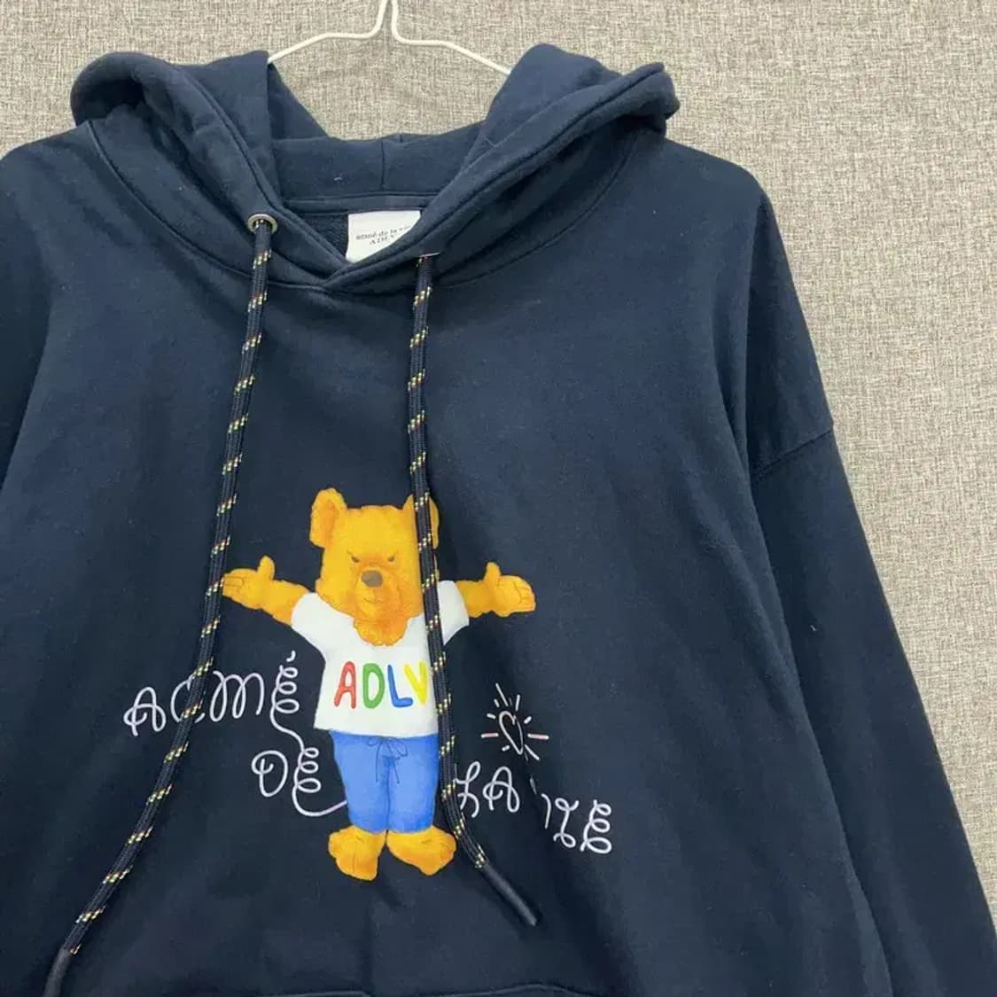 아크메드라비 곰돌이 프린팅 후드티 110 K05683 상품이미지3
