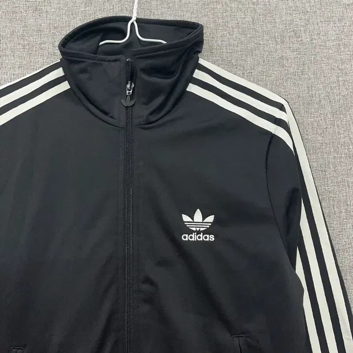 아디다스 파이어버드 백로고 검흰 트랙탑 집업 져지 90 K05741 상품이미지3