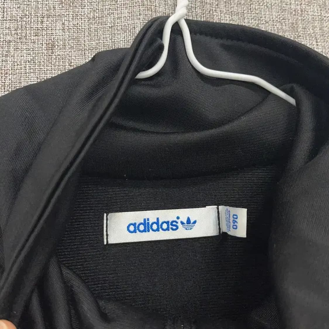 아디다스 파이어버드 백로고 검흰 트랙탑 집업 져지 90 K05741 상품이미지4