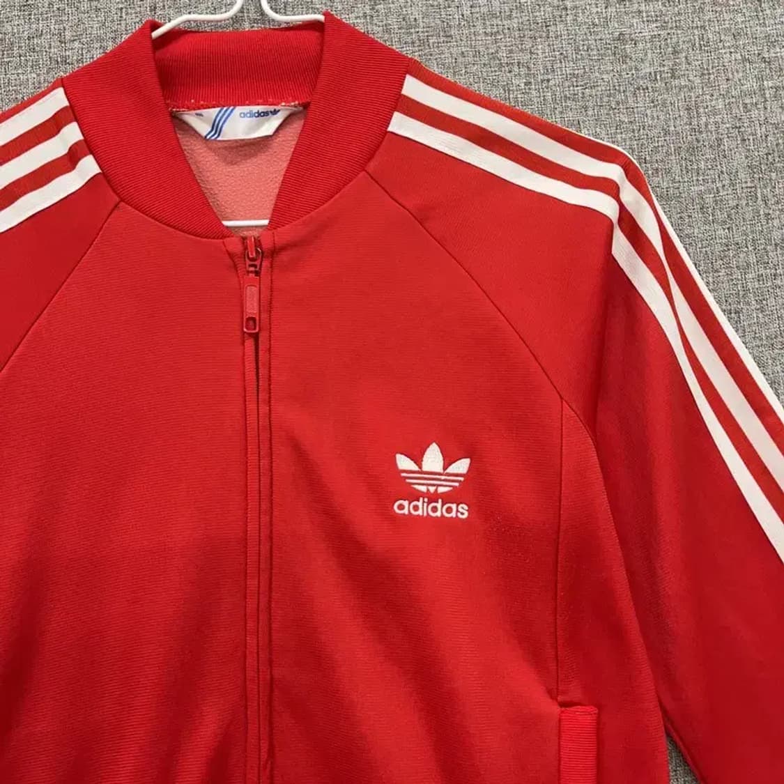 아디다스 유로파 슈퍼걸 레드 집업 져지 90 K05772 상품이미지3