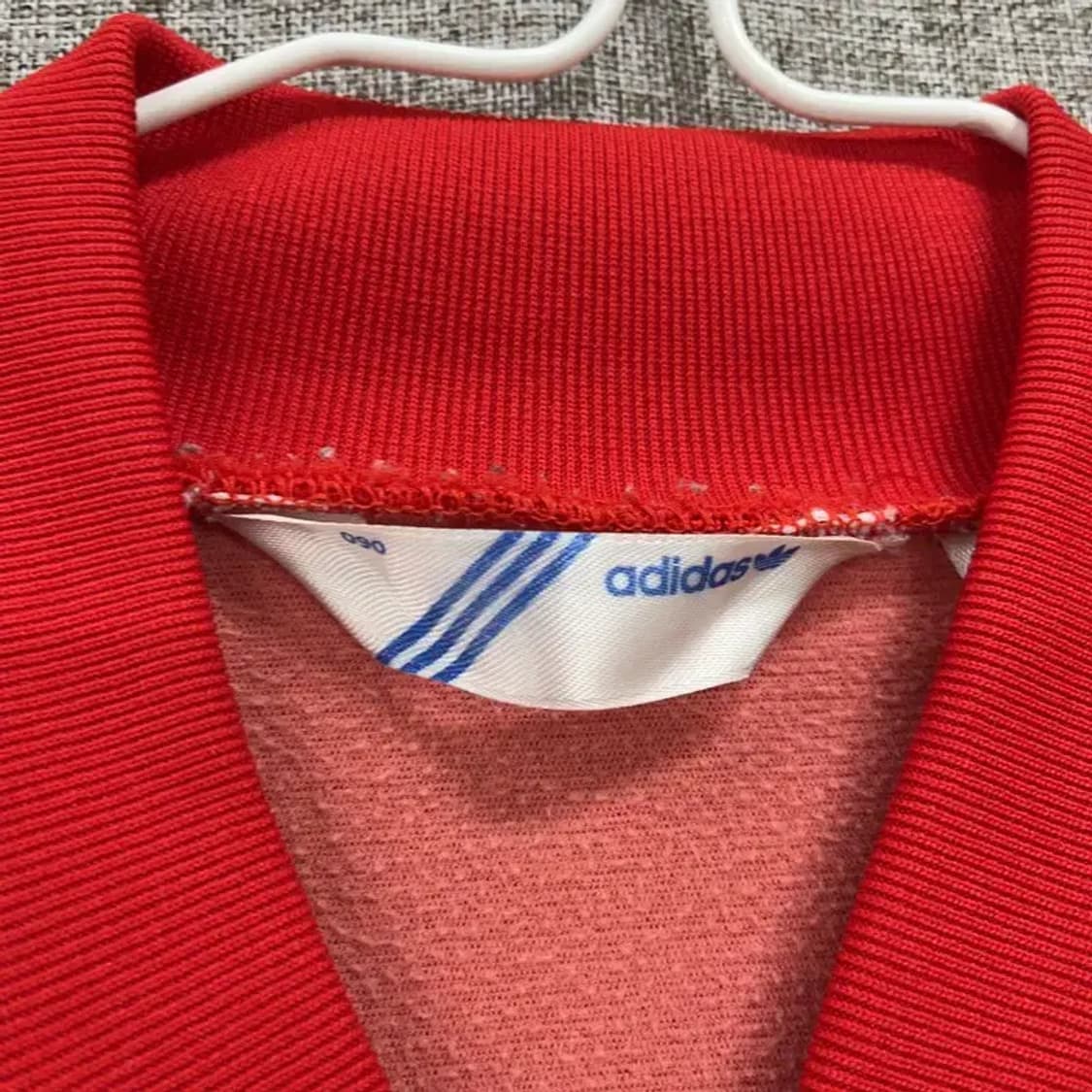 아디다스 유로파 슈퍼걸 레드 집업 져지 90 K05772 상품이미지4