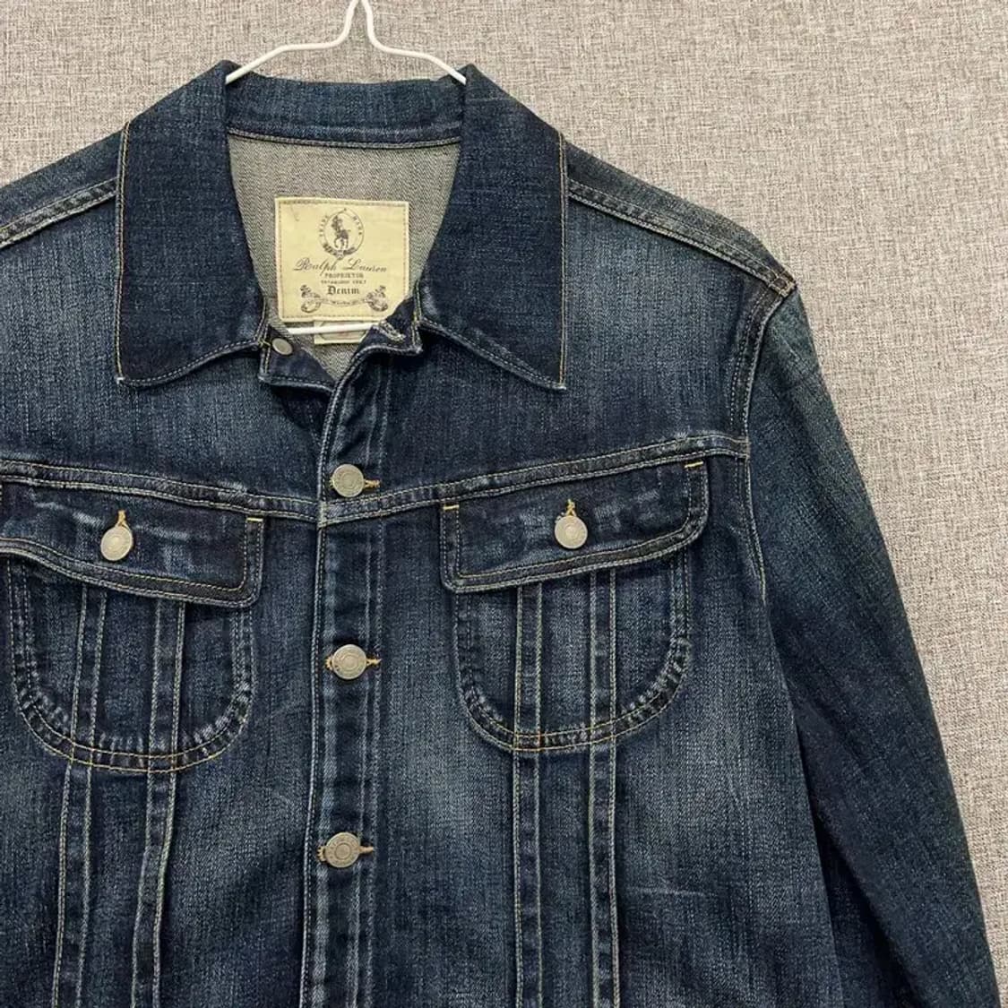 폴로 랄프로렌 데님 빈티지 트러커 청자켓 95 K05842 상품이미지3