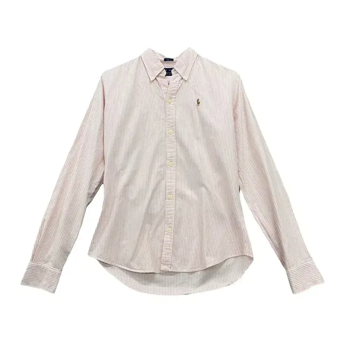 폴로 랄프로렌 딸기우유맛 스트라이프 슬림핏 셔츠 95 K05873 상품이미지1