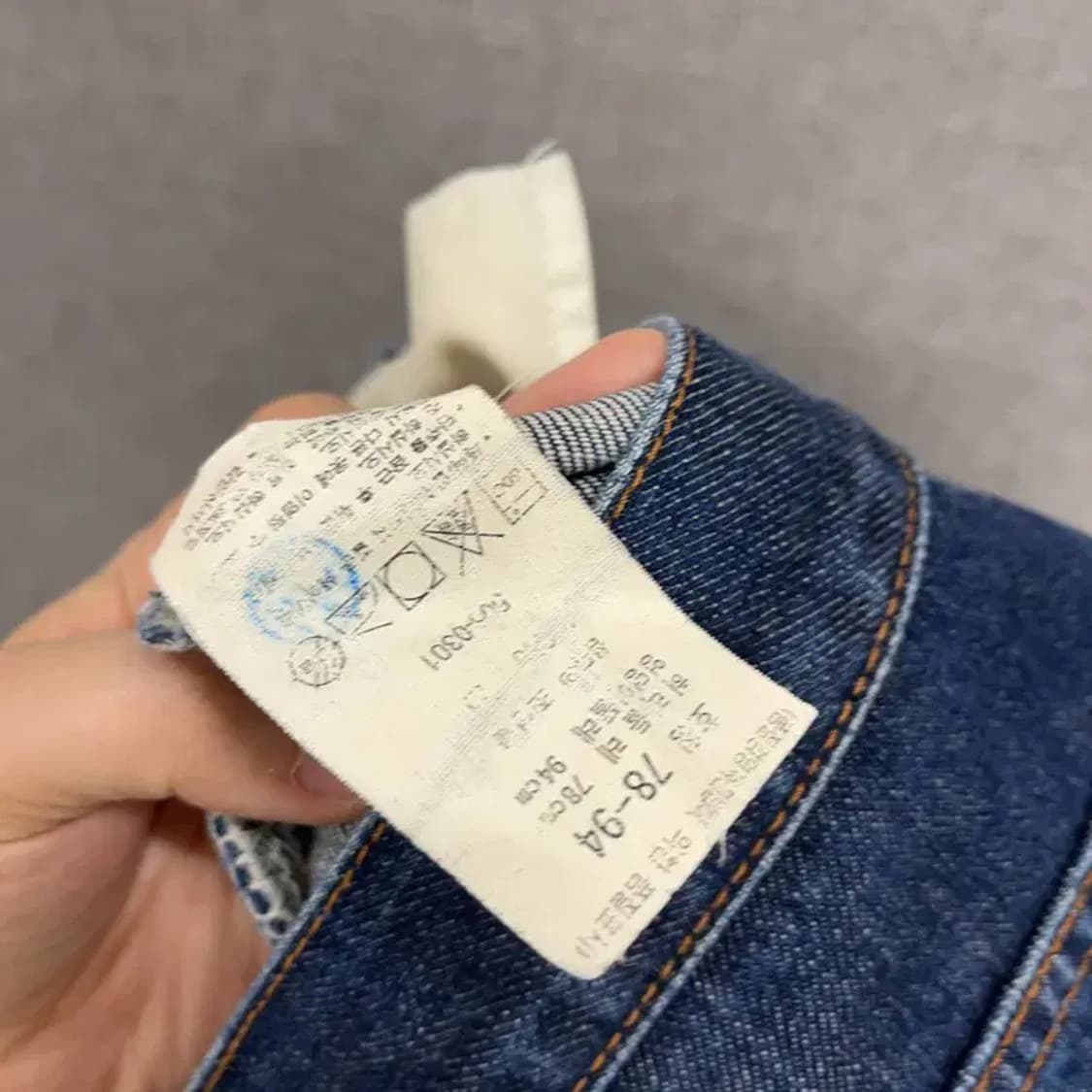 리바이스 506 일자핏 데님 청바지 30인치 K06006 상품이미지4