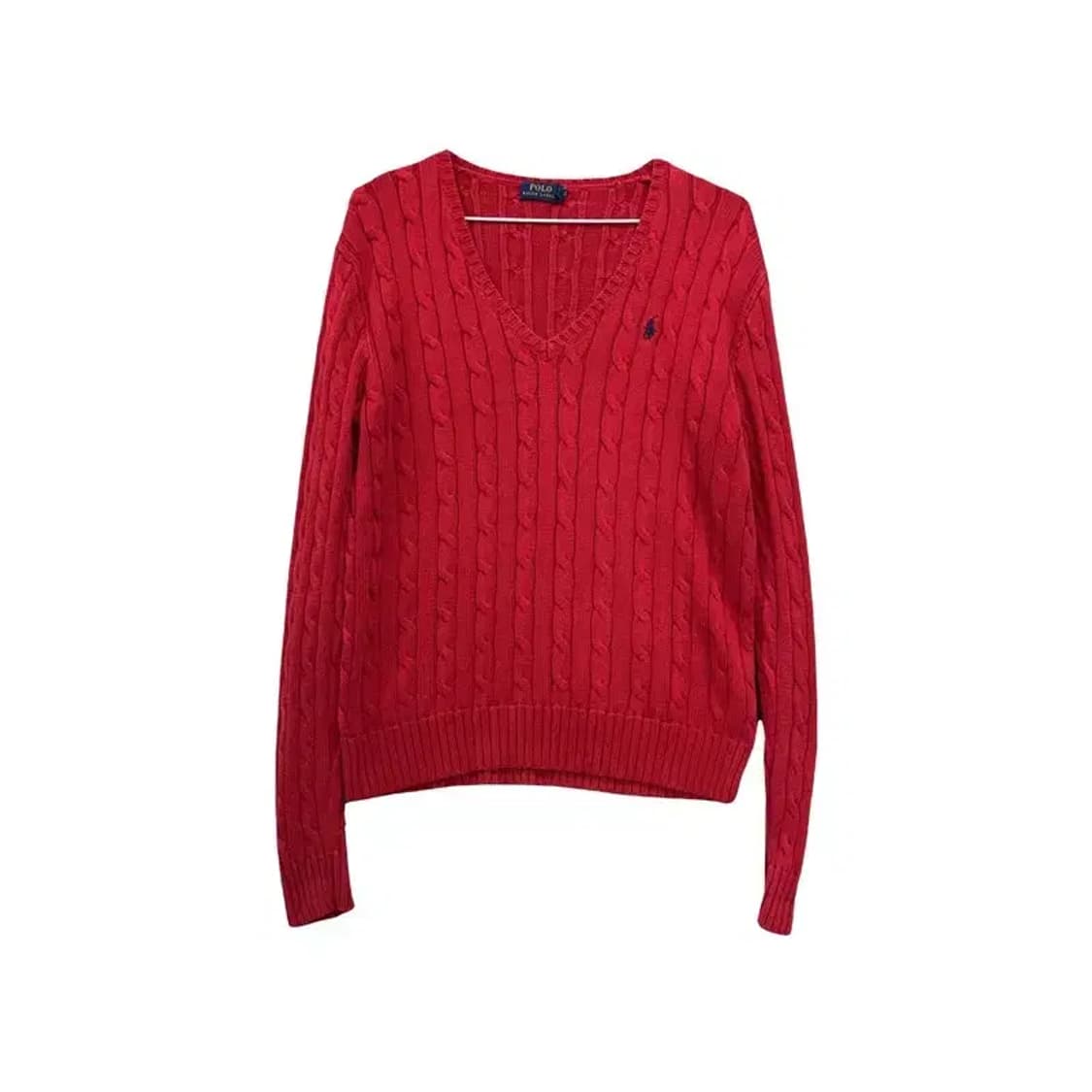 폴로 랄프로렌 브이넥 꽈배기 니트 95 K06110 상품이미지1