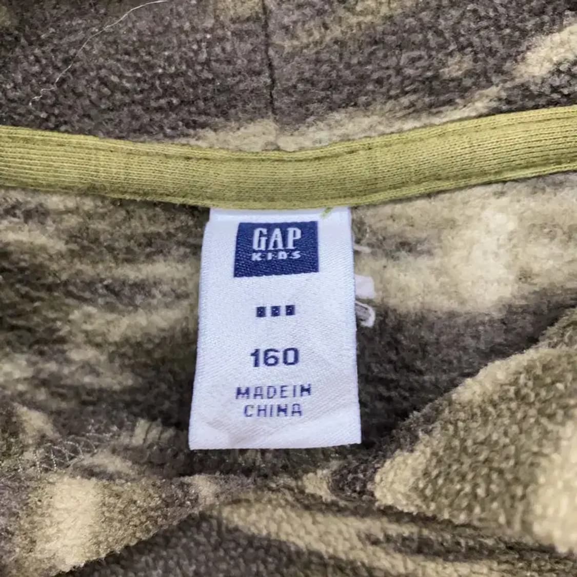 갭 GAP 밀리터리 카모 후드티 95 A07467 상품이미지3
