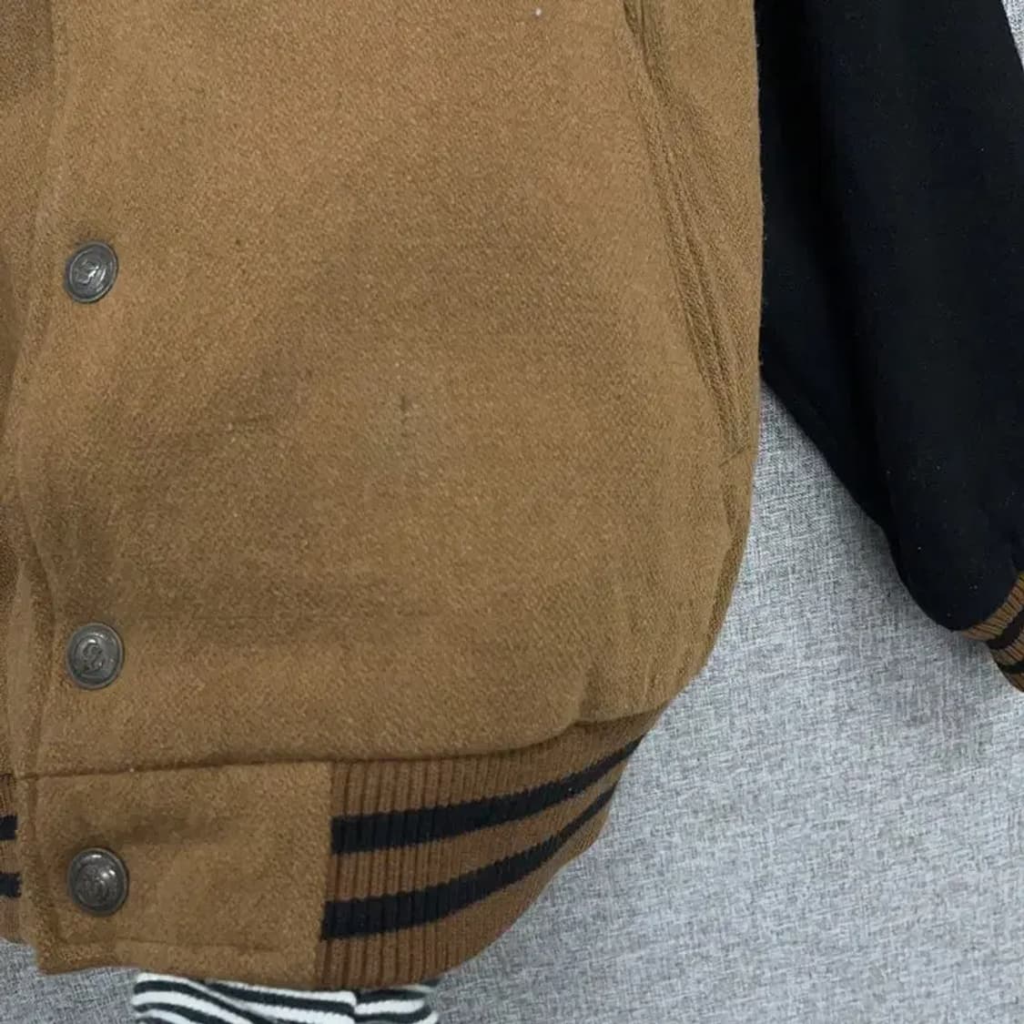 CASPI 카스피 빈티지 울 바시티 스타디움 자켓 100 K06340 상품이미지6