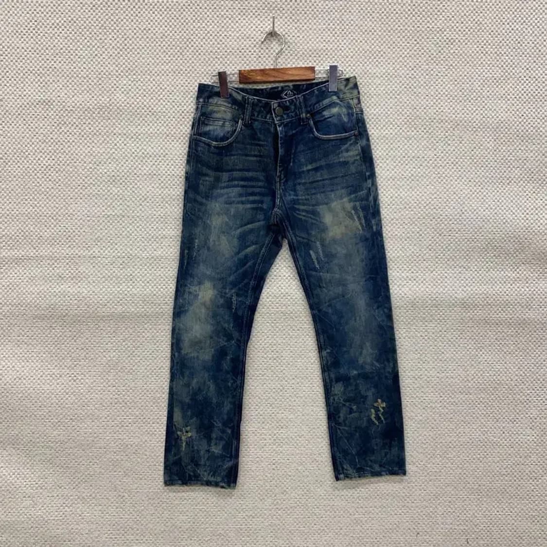 에비수 포켓 포인트 빈티지 데님 청바지 30인치 A08103 상품이미지1