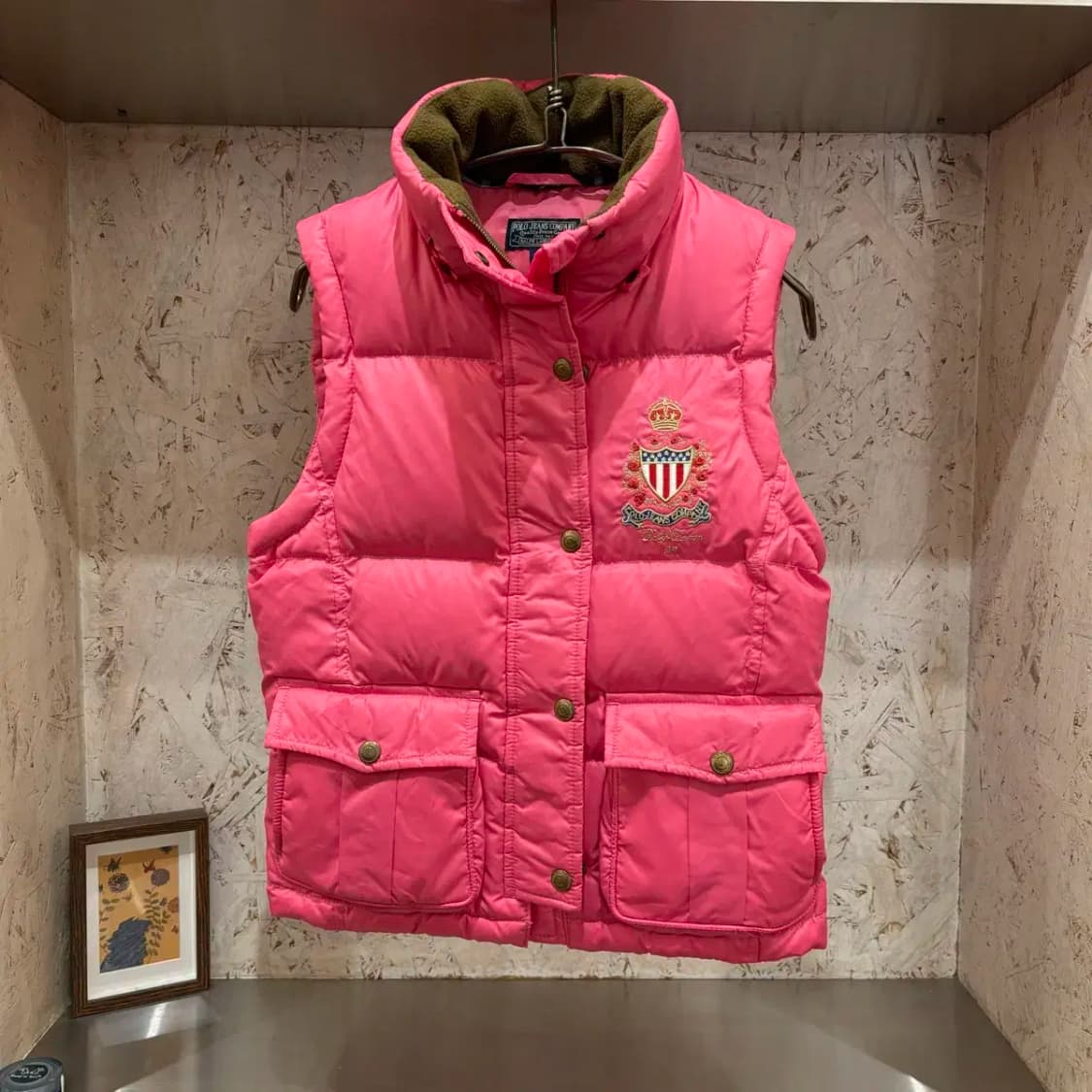 폴로 패딩조끼 폴로진스 상품이미지1