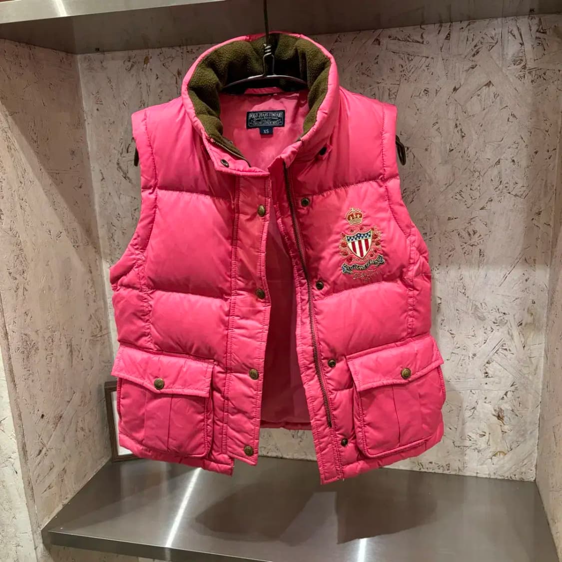 폴로 패딩조끼 폴로진스 상품이미지4