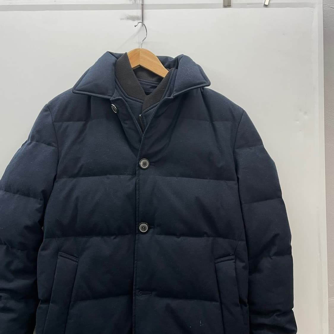 100 지오송지오 롱패딩 다운 남자 패딩 겨울점퍼 출퇴근룩 상품이미지6
