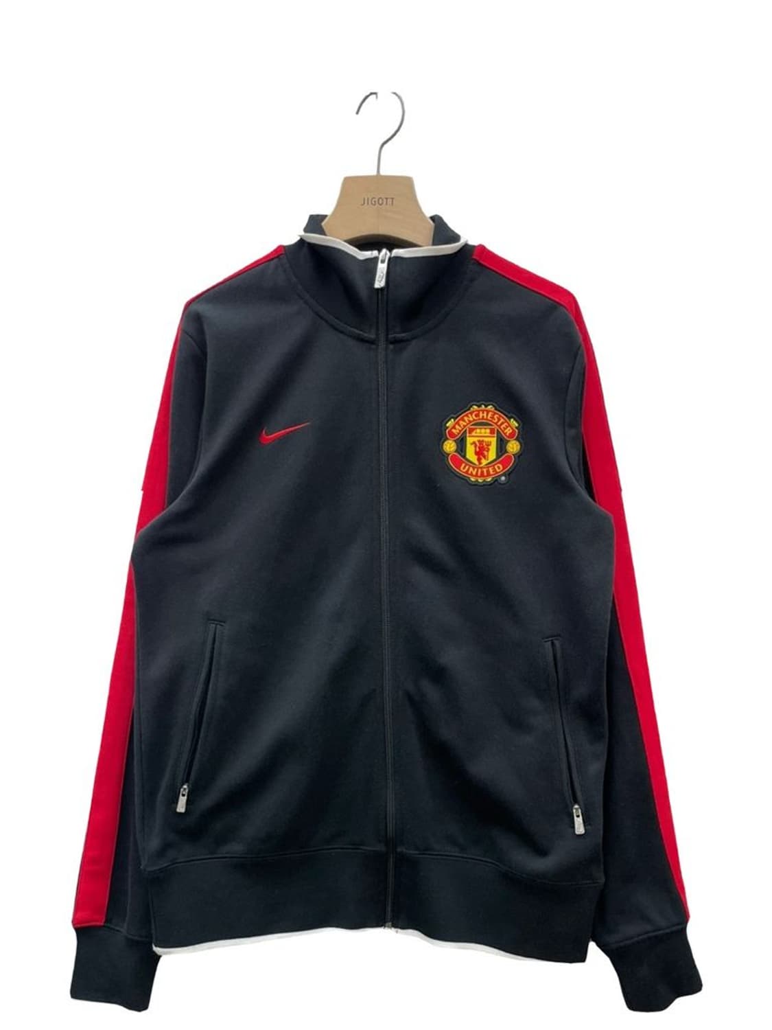 100 나이키 맨체스터 유니이티드 맨유 블랙 져지 트레이닝탑 상품이미지1