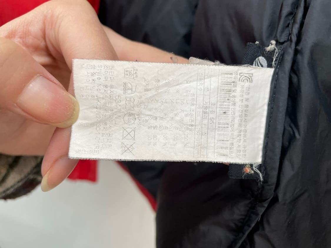 95 여성 코오롱 안타티카 패딩 올드스쿨 빈티지룩 겨울잠바 상품이미지10