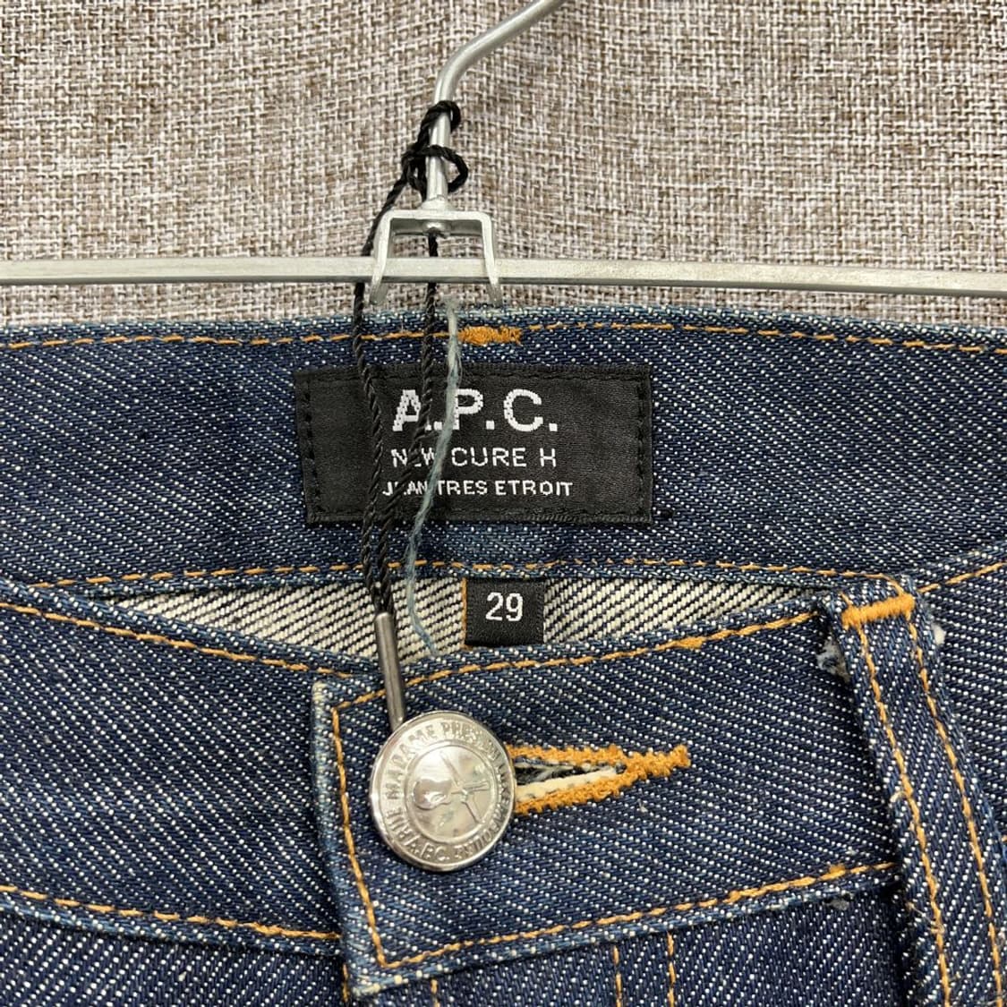 아페쎄 APC 뉴큐어 생지데님 청바지 29인치 K03595 상품이미지3