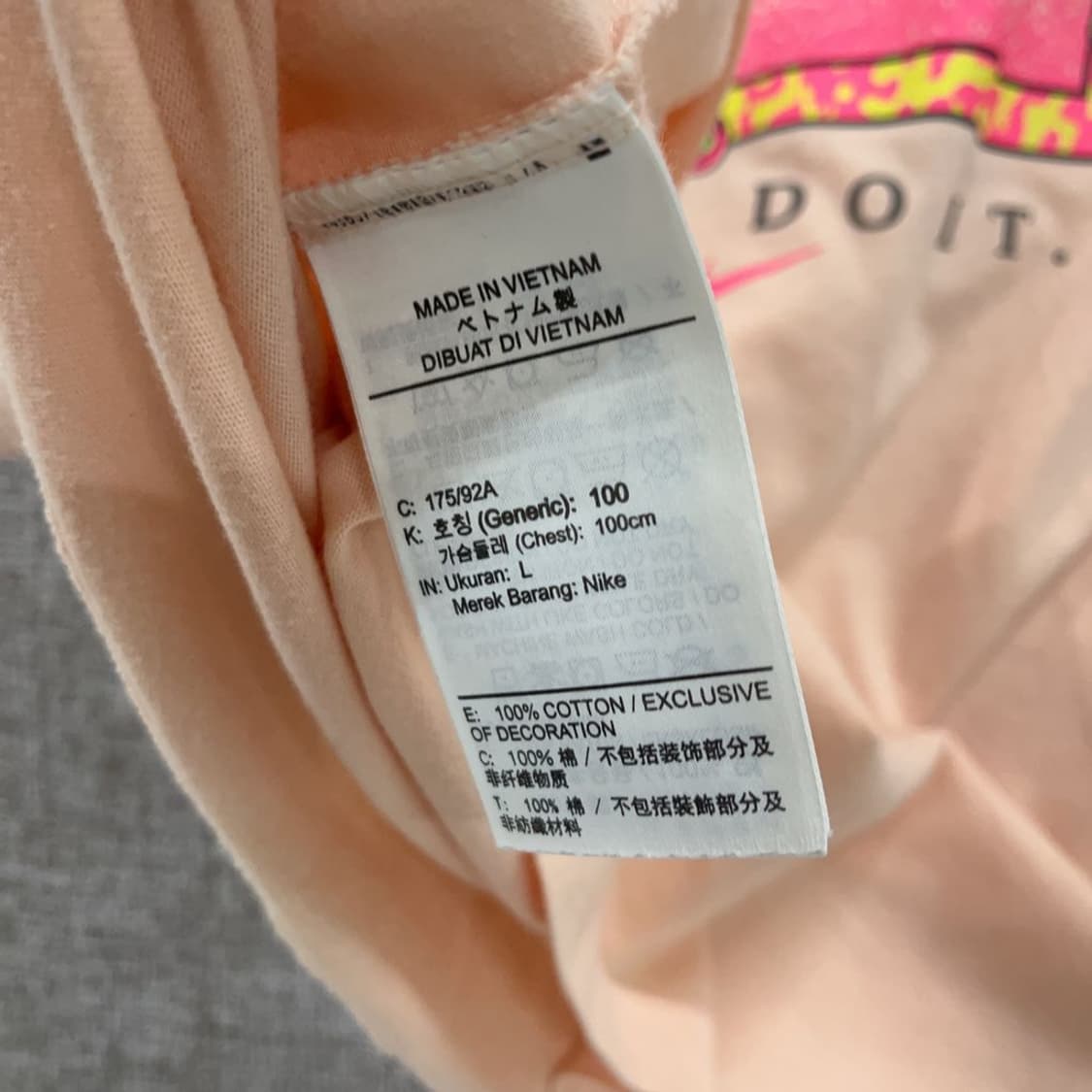나이키 라운드 반팔티 100 M00058 상품이미지4