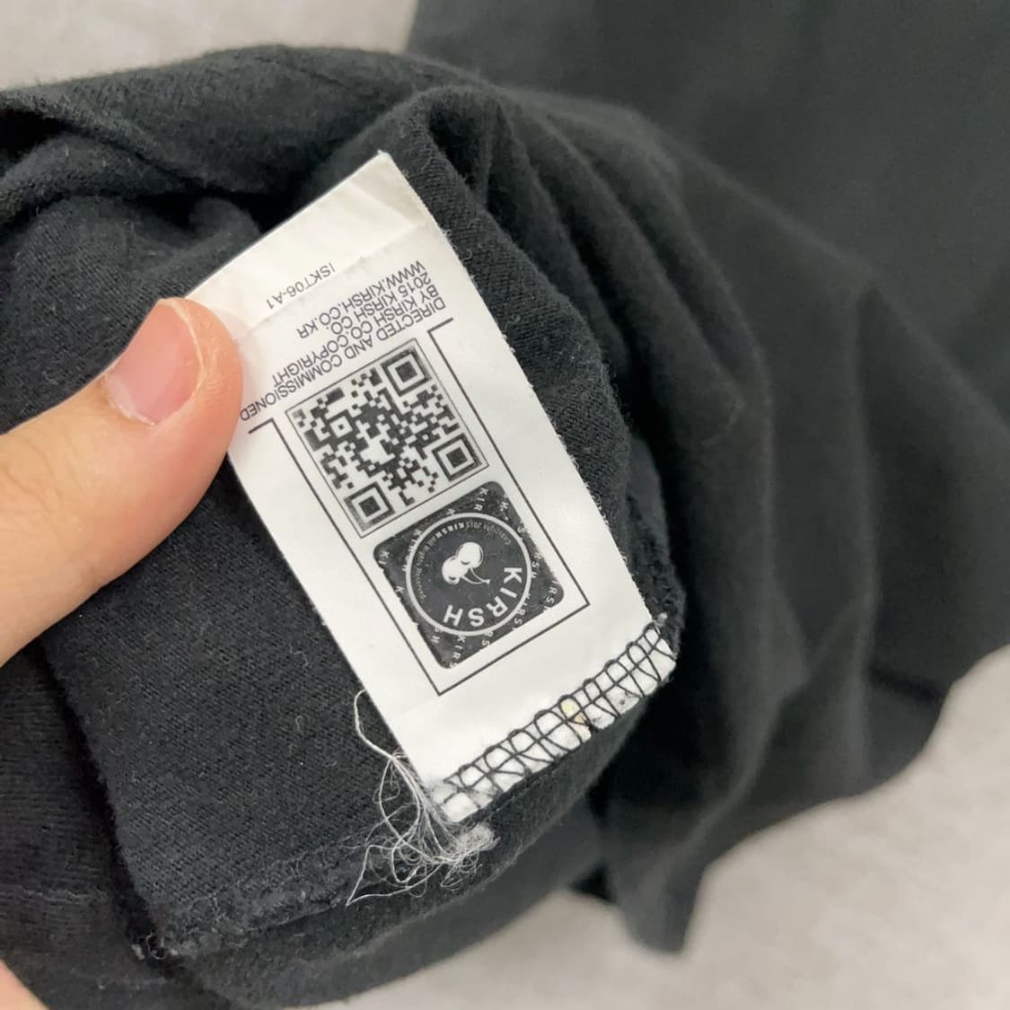 키르시 자수 반팔티 95 K03198 상품이미지4
