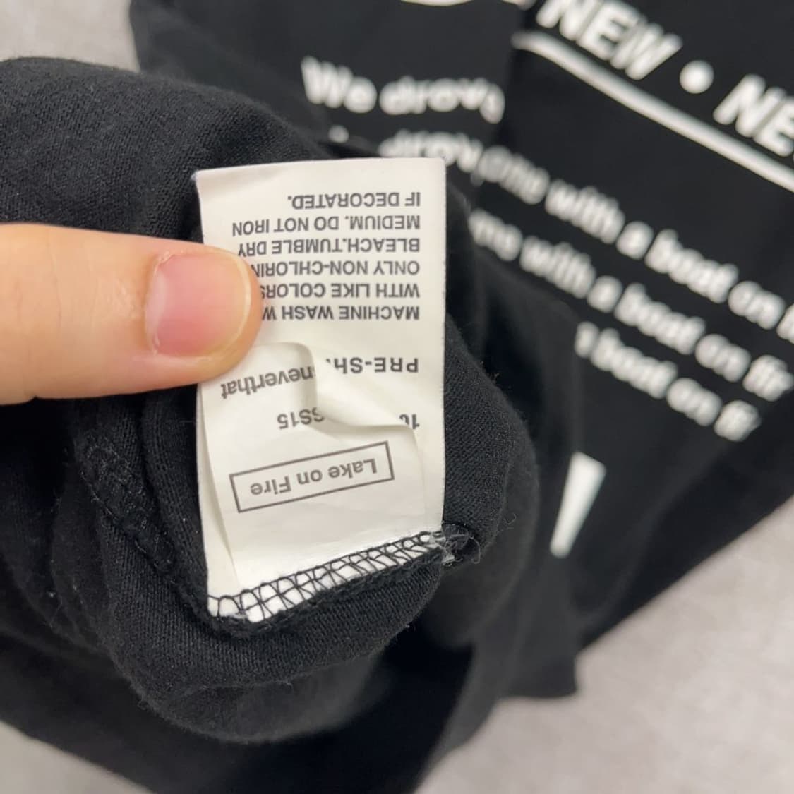 디스이즈네버댓 레이크온 파이어 반팔티 95 K03264 상품이미지4