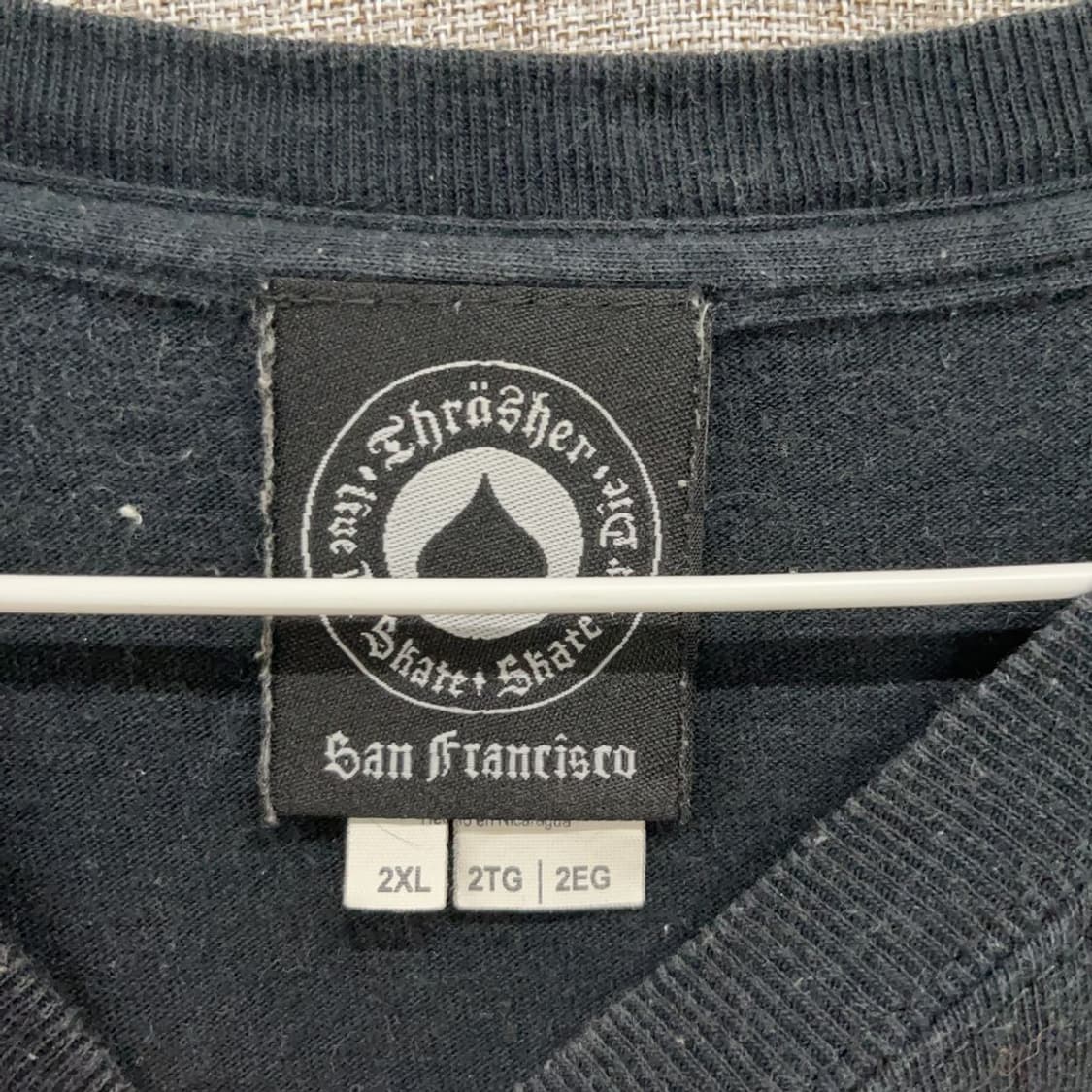 트레셔 불꽃 프린팅 반팔티 110 K03442 상품이미지3