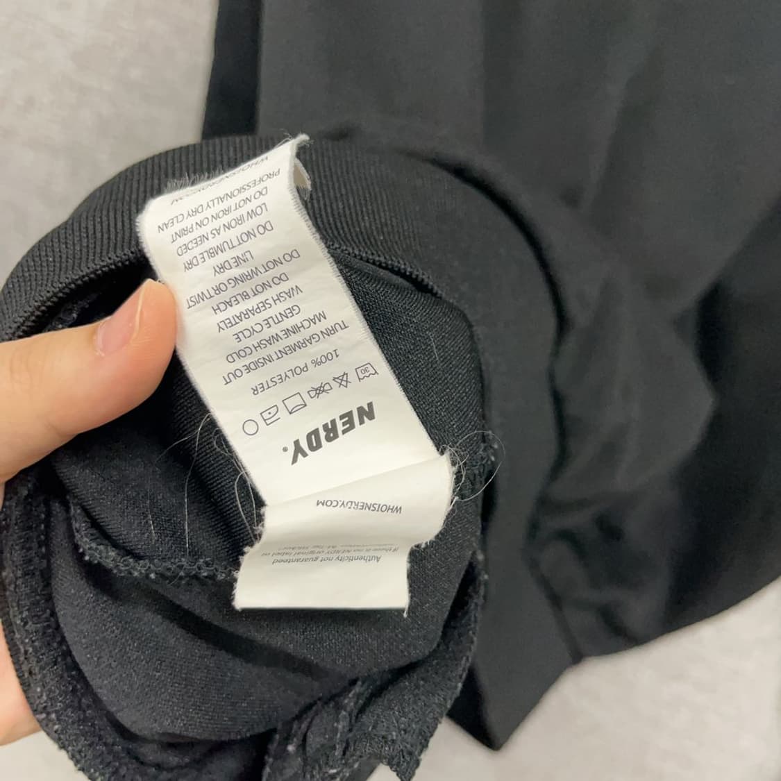 널디 네온그린 오버핏 져지 95 K03309 상품이미지4