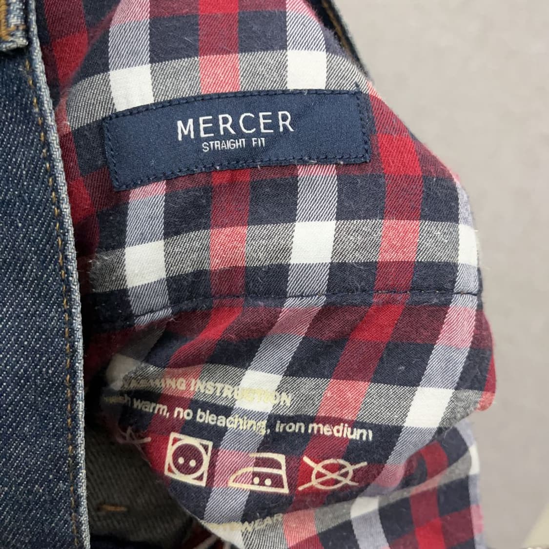 타미힐피거 MERCER 일자핏 데님 청바지 34인치 K03339 상품이미지4