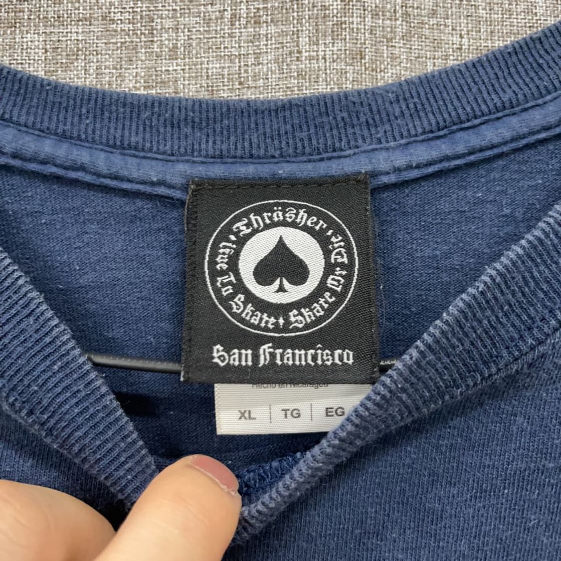 트레셔 불꽃 프린팅 반팔티 M00124 상품이미지3