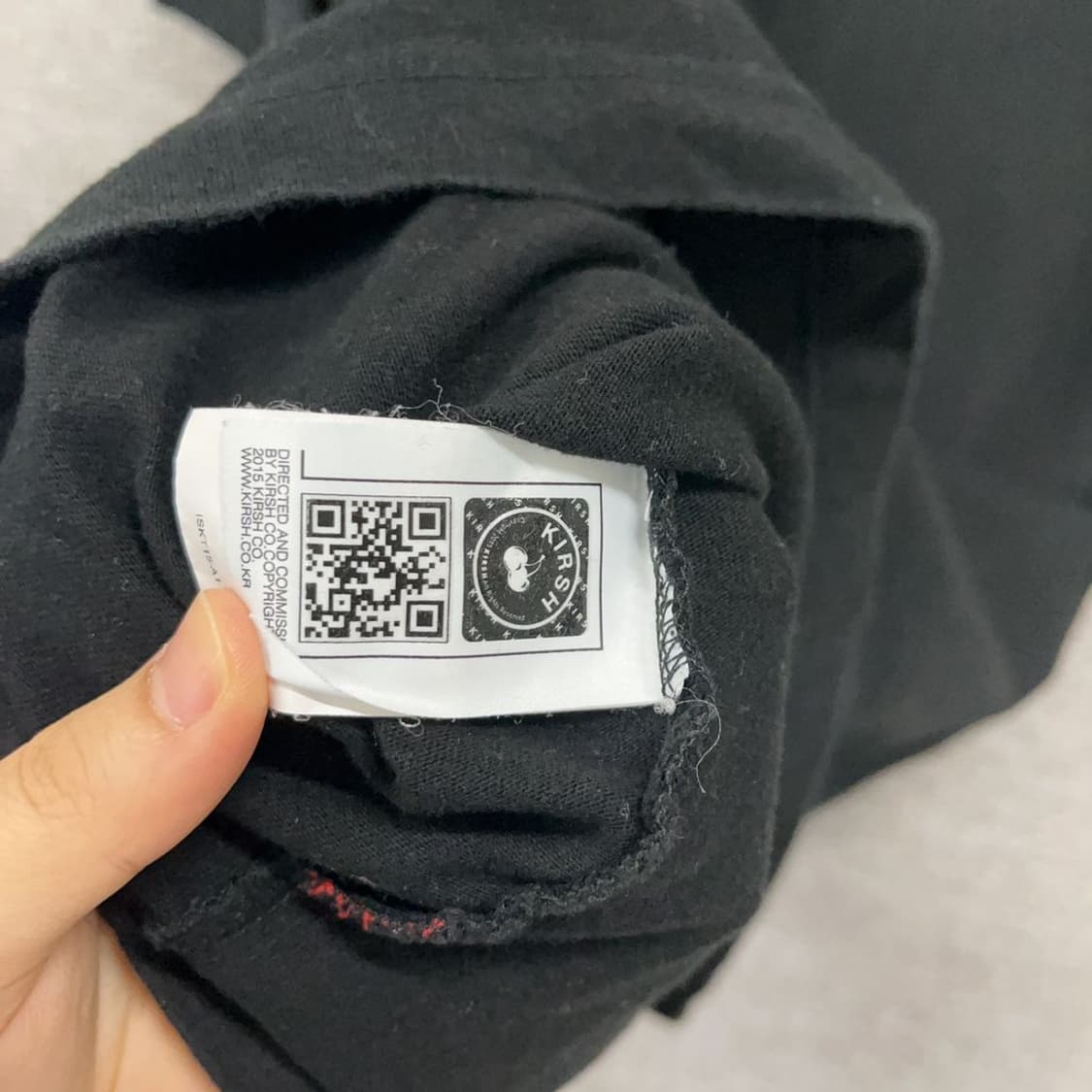 키르시 백로고 반팔티 90 K03265 상품이미지4