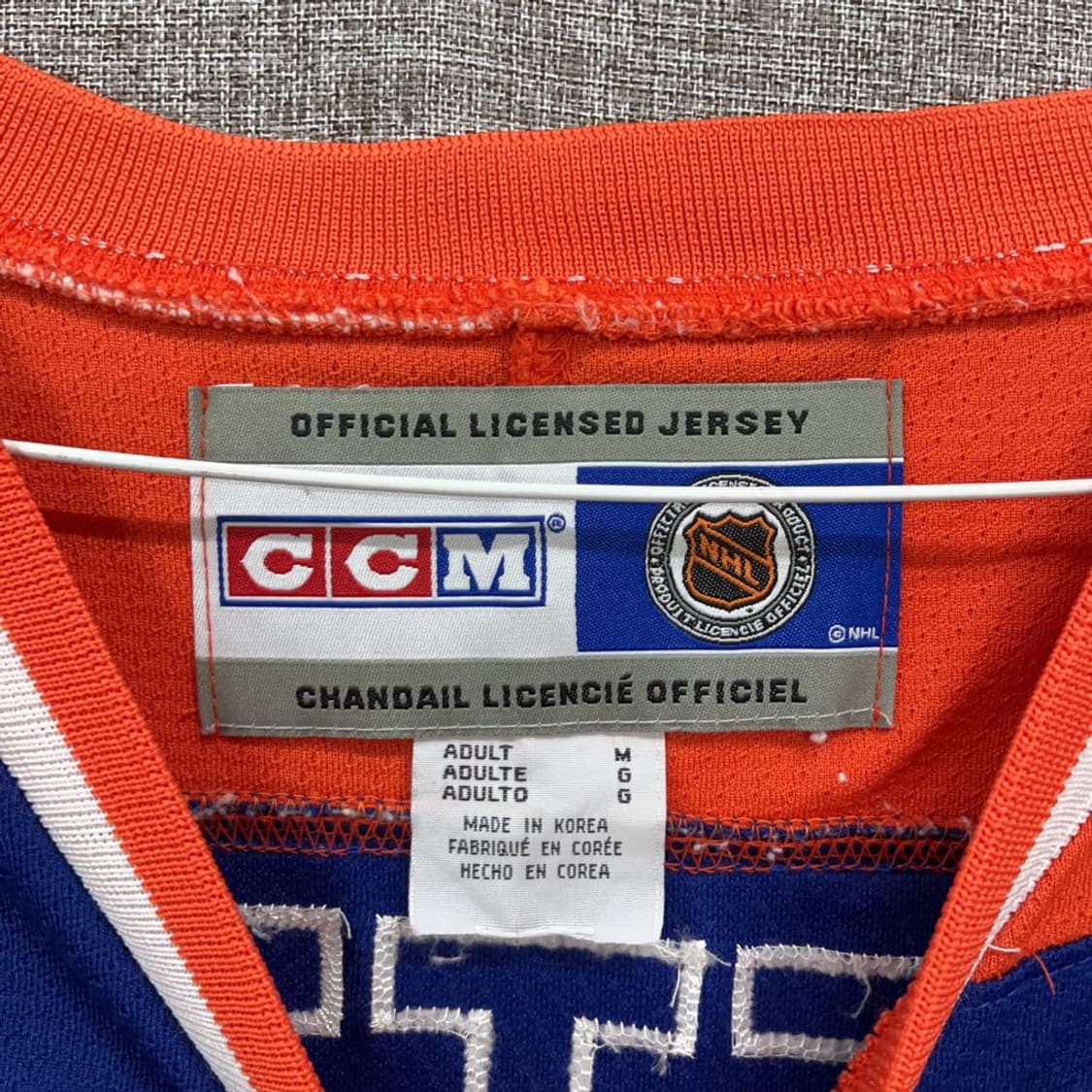 CCM NFL Oilers 하키 져지 럭비티 105 K03444 상품이미지3