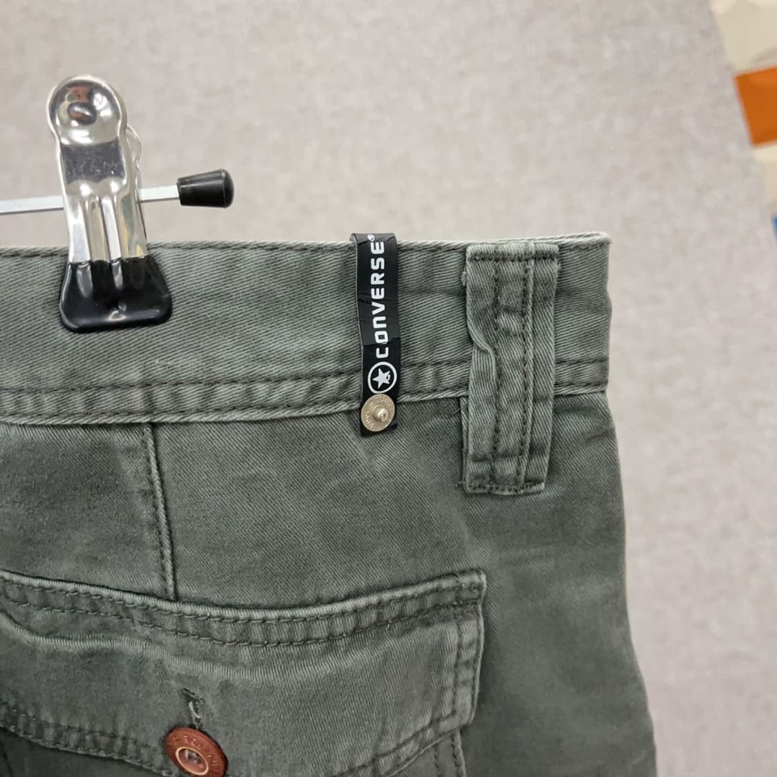 컨버스 빈티지 카고팬츠 반바지 33인치 K03299 상품이미지3